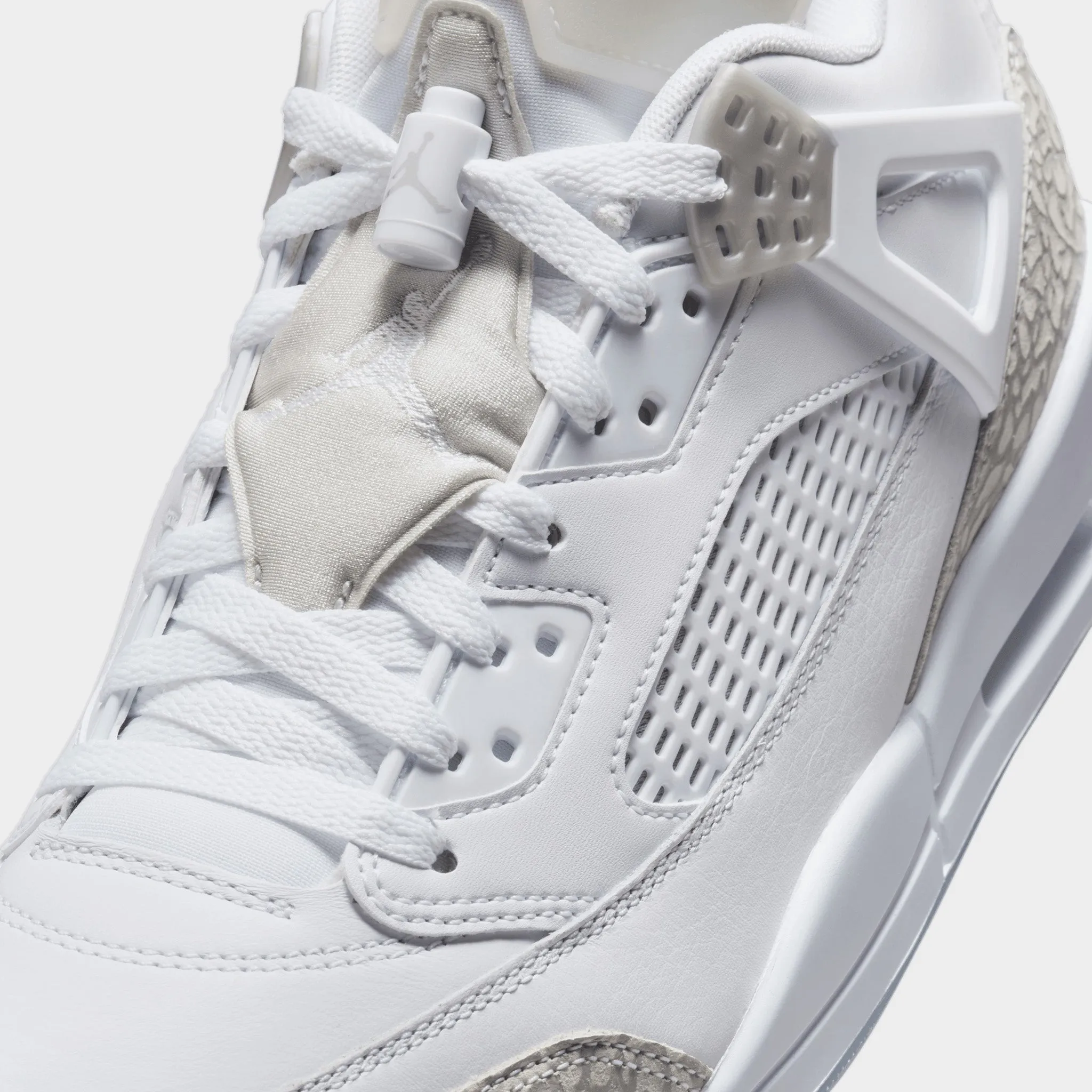 Jordan Spizike Low White / Neutral Grey - Metallic Silver Multipurpose Dynamic Propulsion Plate