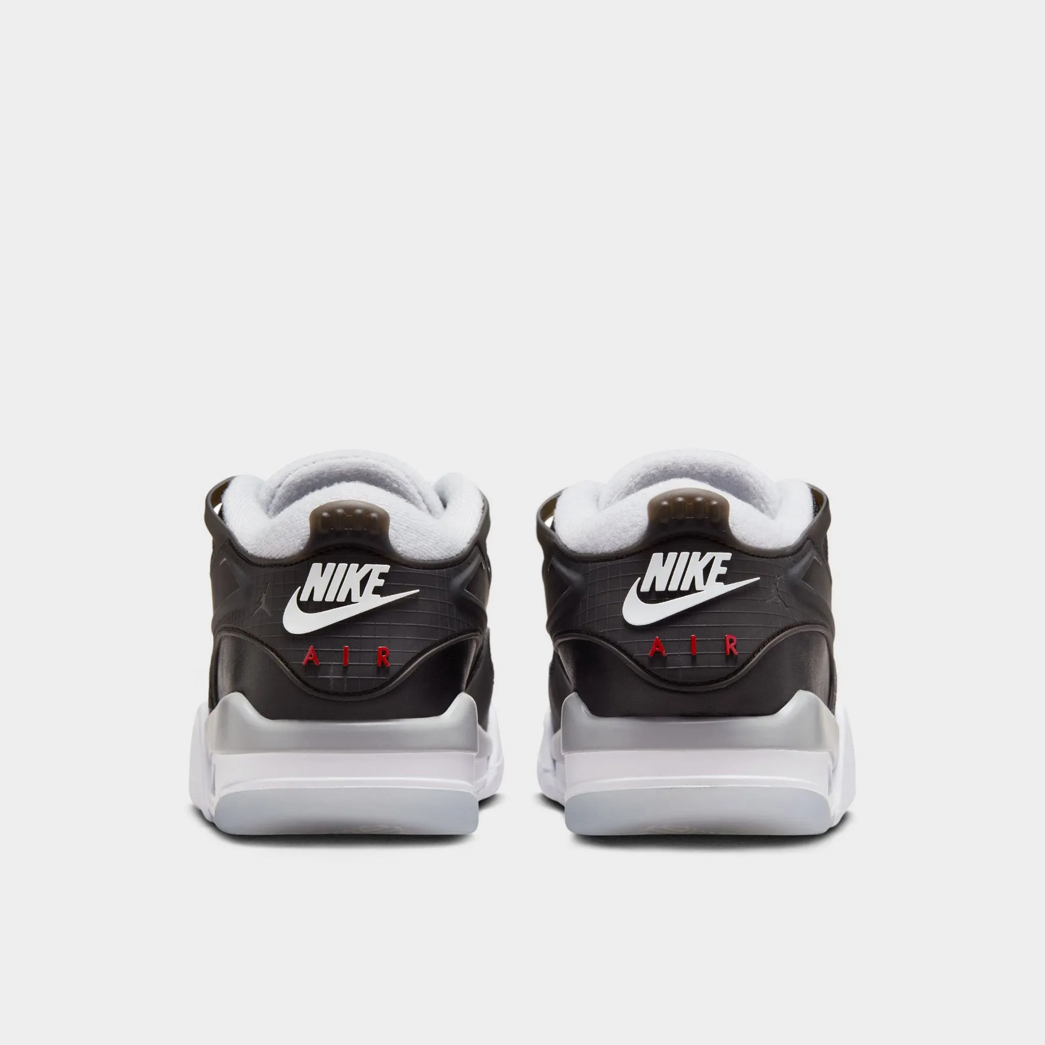 Secure Foot Support Jordan 4RM PRM GS Black / Fire Red - Wolf Grey