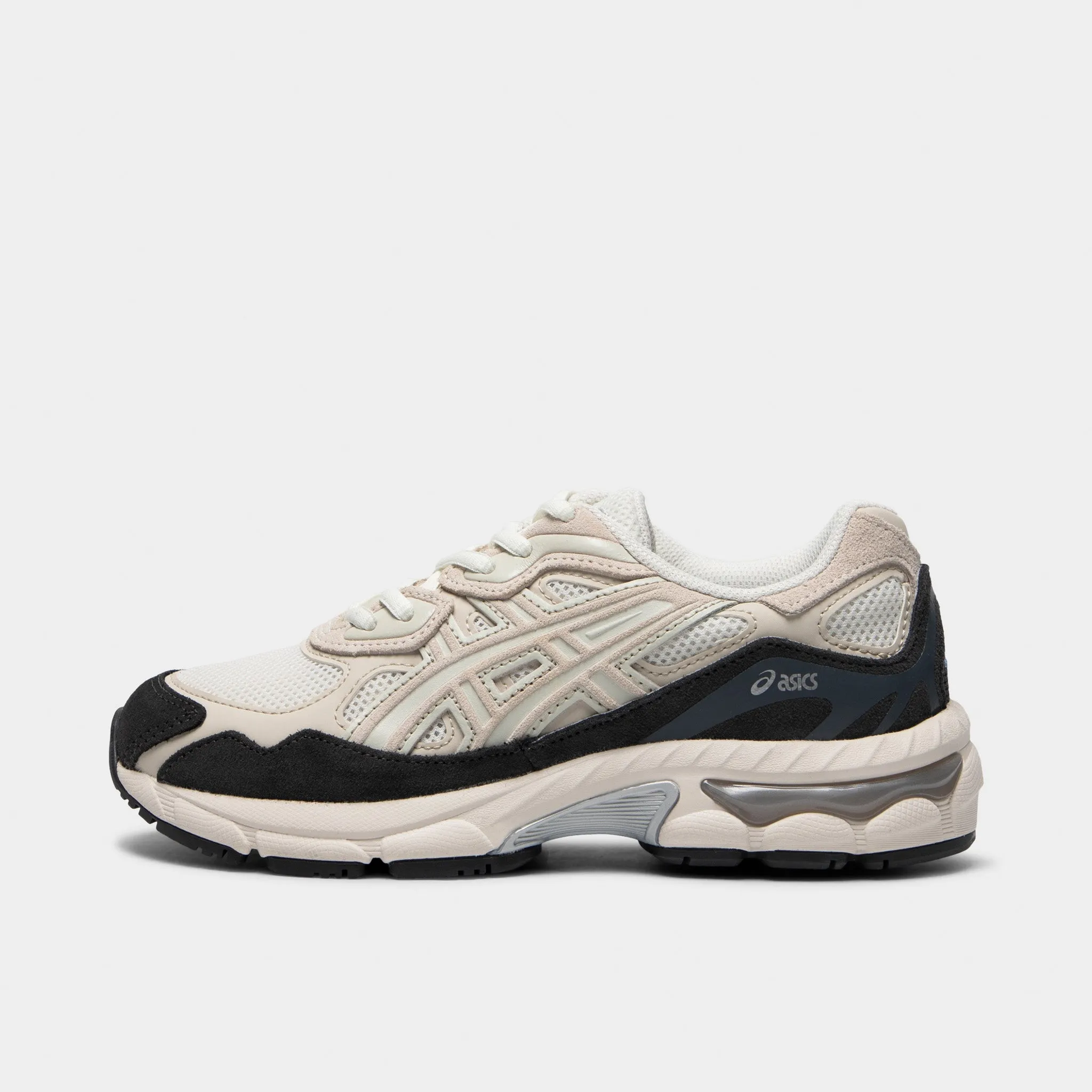 ASICS GEL-NYC GS Cream / Smoke Grey Ergonomic Lacing System Pace Balance