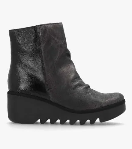 FLY LONDON BAAN FLASH VALLEY - SILVER MULTI Reinforced