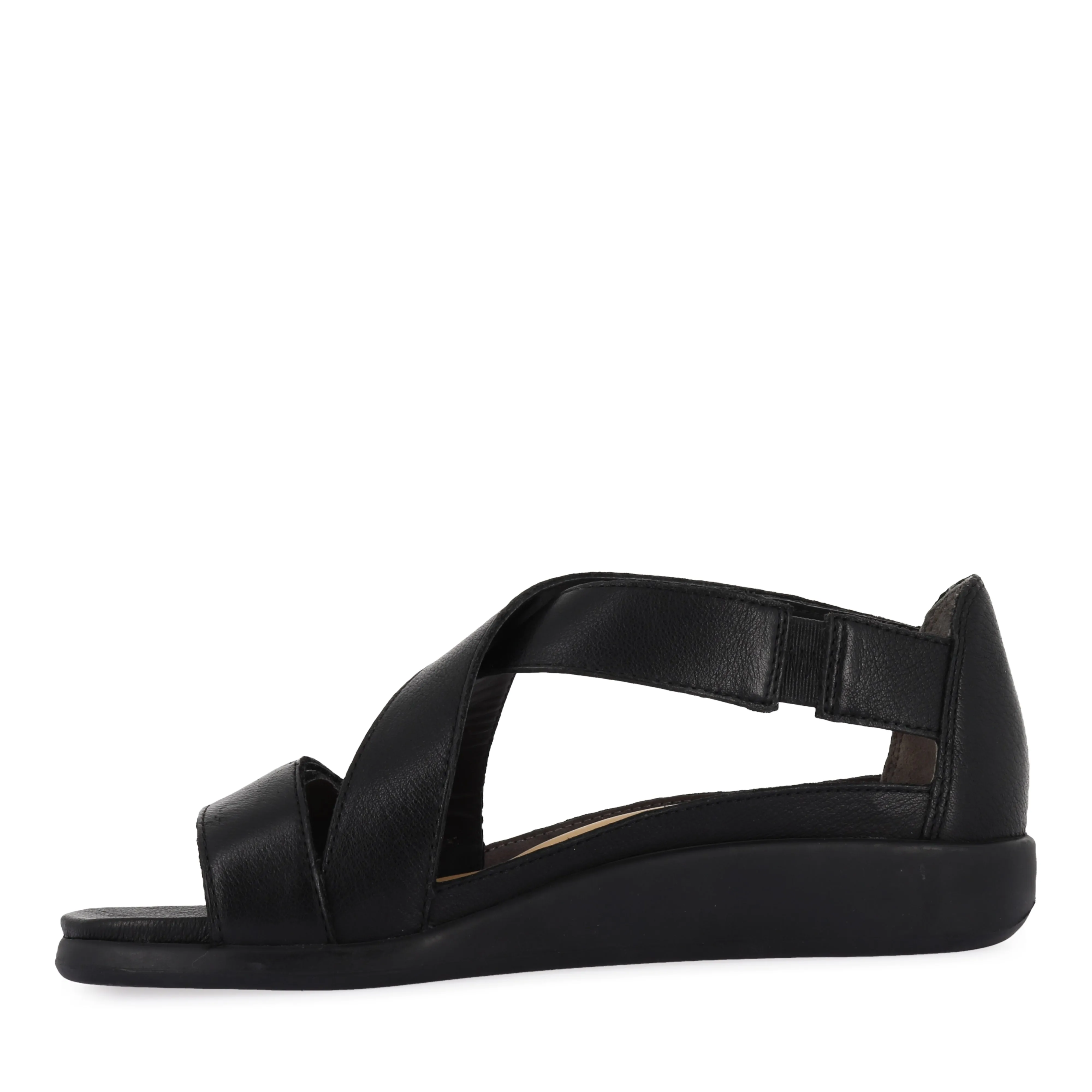 Post Gym ISSY W - BLACK LEATHER