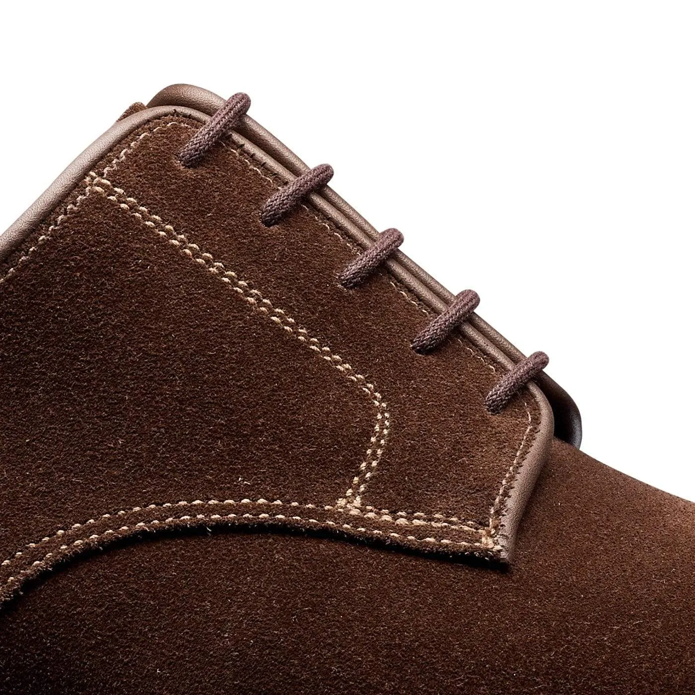 Stylish Leather Bristol 3 Dark Brown Suede