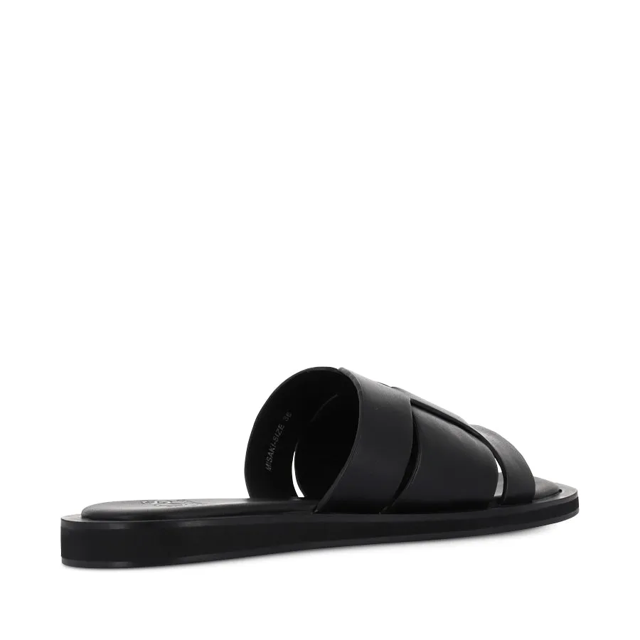 MISAKI - BLACK LEATHER Leather Upper