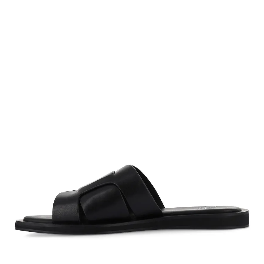 Simple Walk Shoes Relaxing Walk Shoes MISAKI - BLACK LEATHER