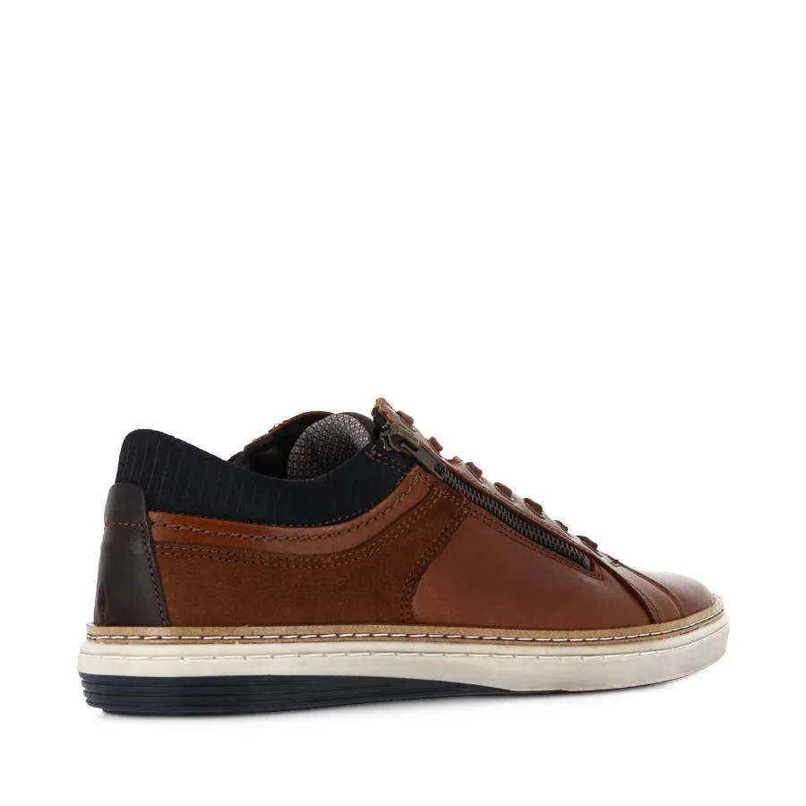 WHISTLE - TAN LEATHER Fashion Essential Memory Foam