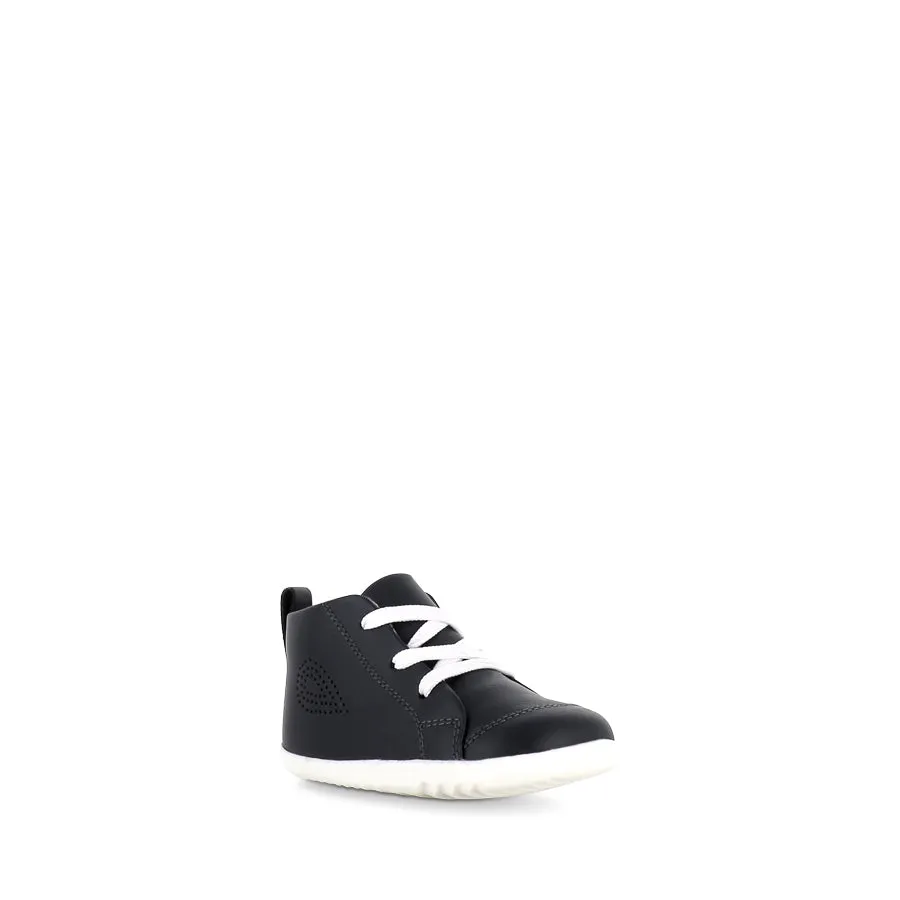 ALLEY-OOP STEP UP - NAVY LEATHER Outdoor Look