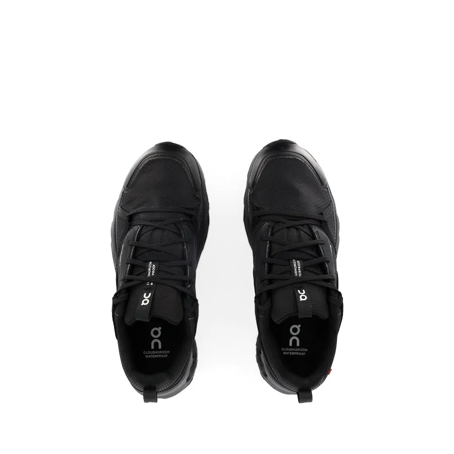 CLOUDHORIZON WP (W) - BLACK/BLACK Men's running running in a bay area shoes