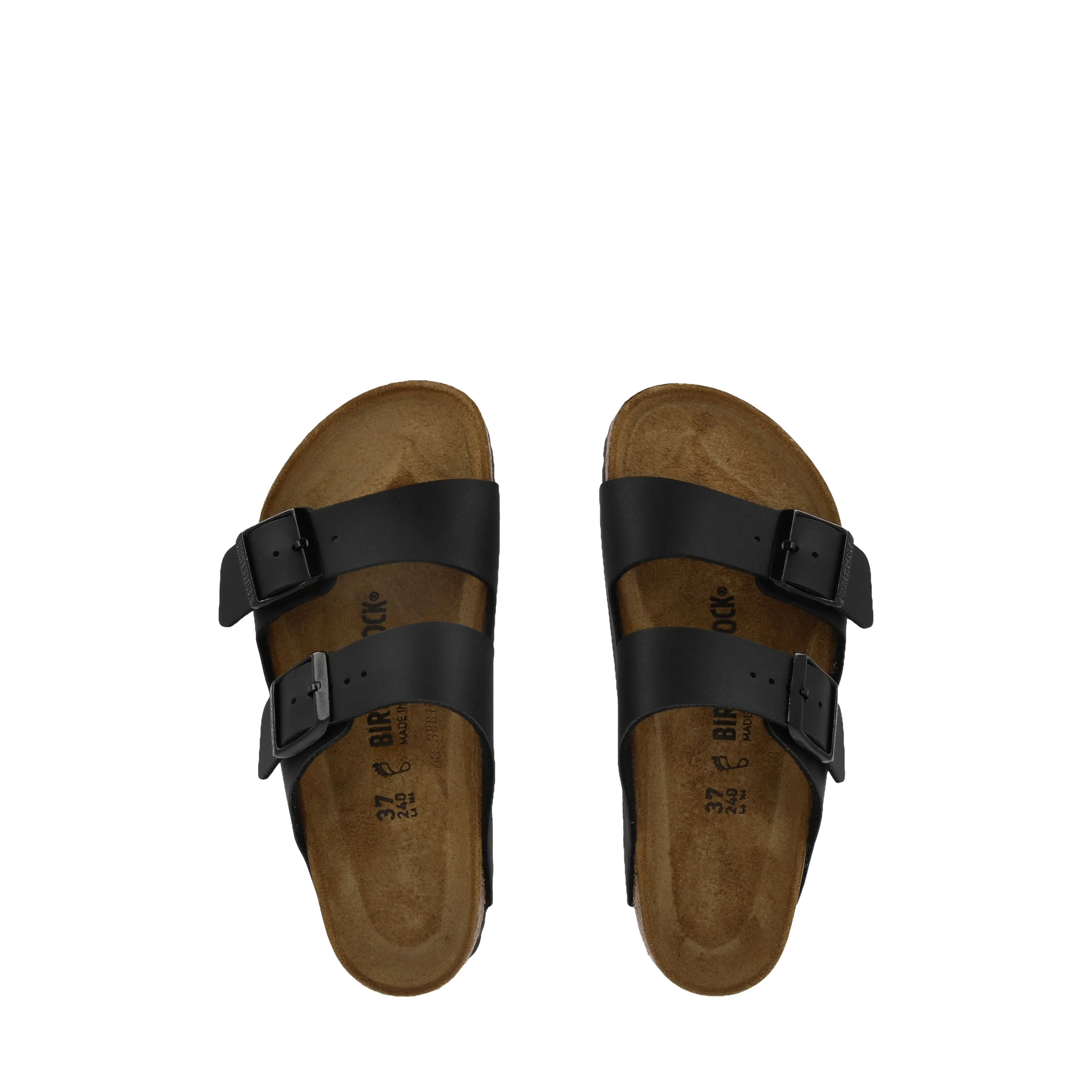 ARIZONA BIRKO-FLOR - BLACK Anti   Blister Comfortable Insole