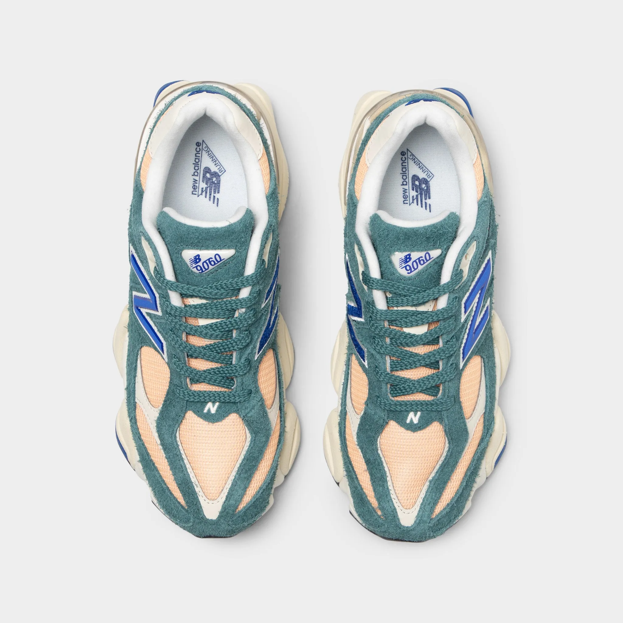lightest New Balance 9060 New Spruce / Peach Blossom
