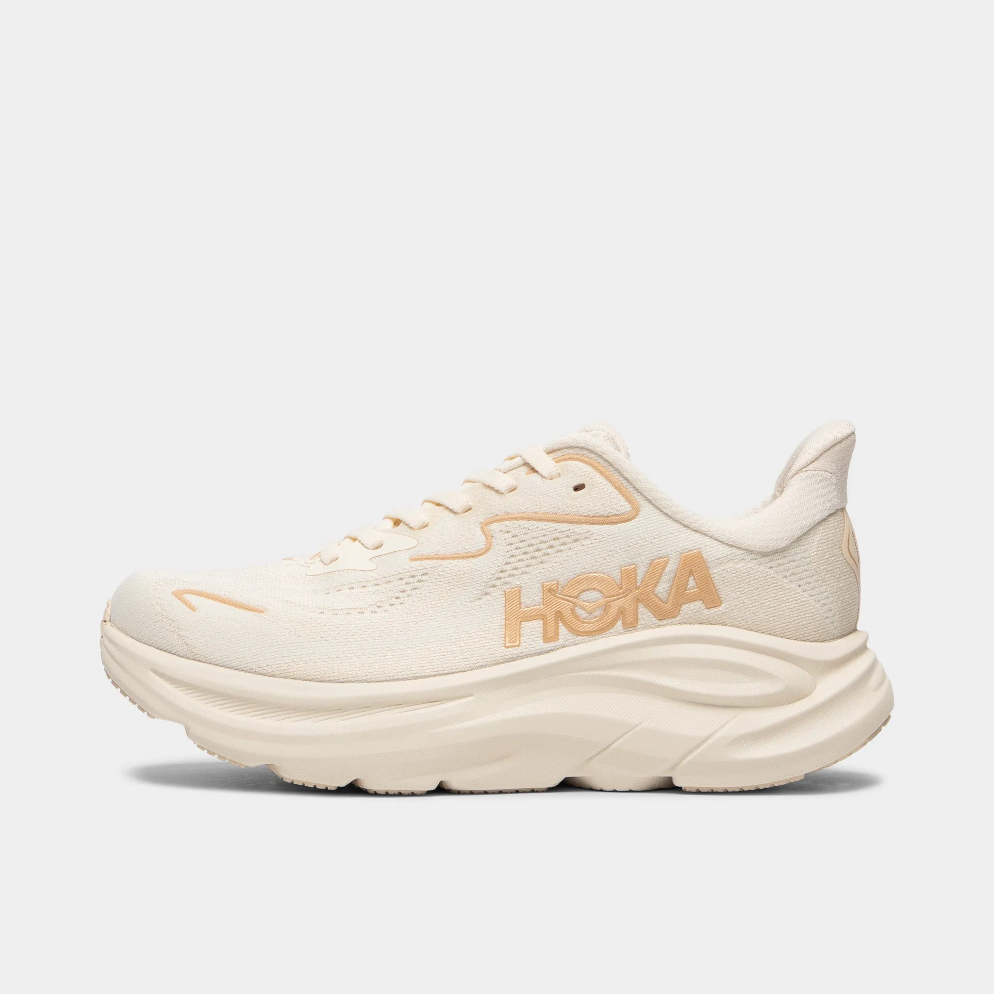 Comfort Lifestyle Summer Walks Hoka Women's Clifton 10 Vanilla / Birch
