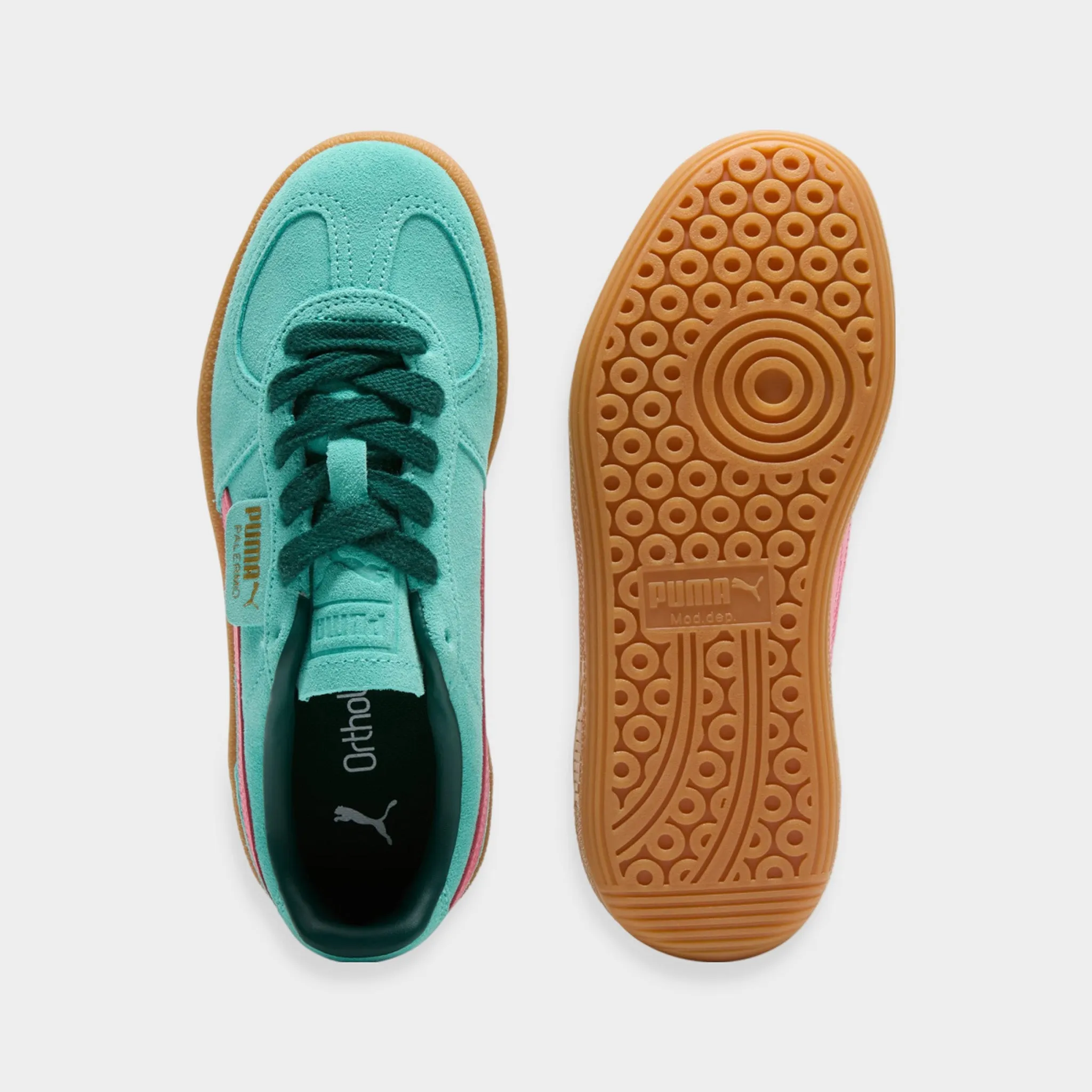 Urban Outfit PUMA Women's Palermo Aquatic / Dark Myrtle