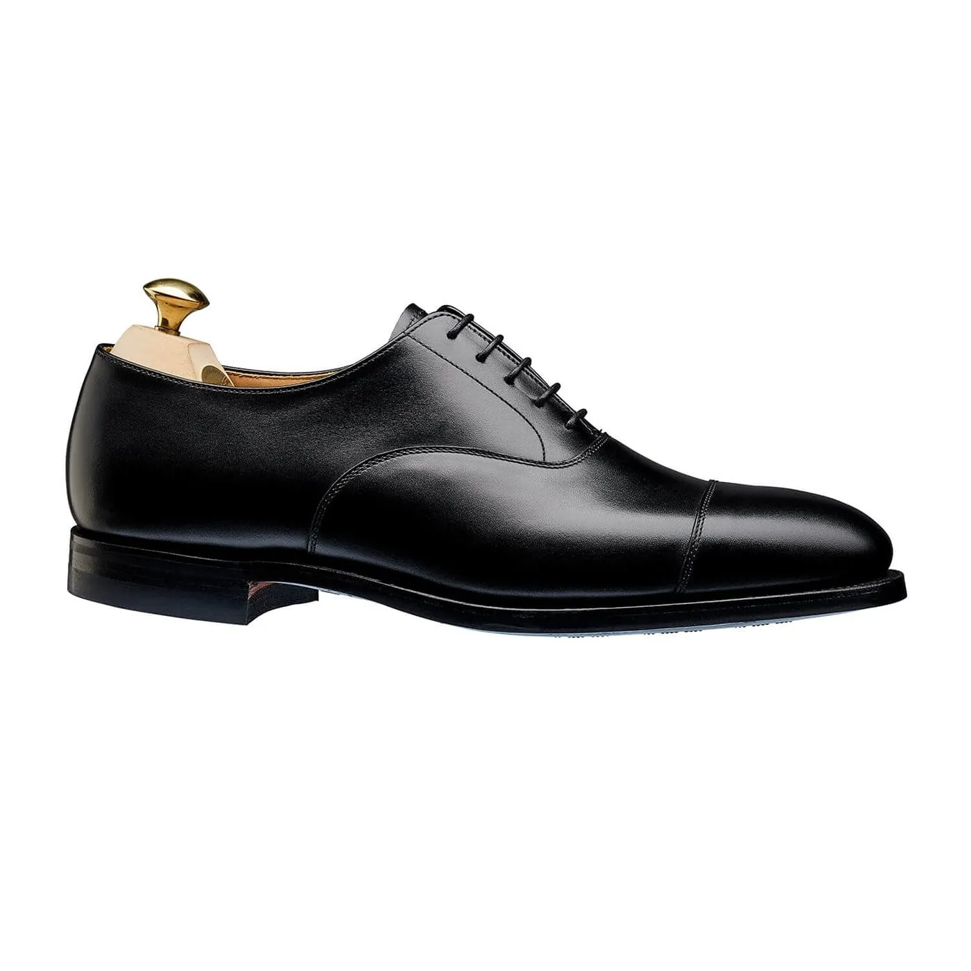 Connaught 2 Black Calf (City Sole) Durable Construction Elastic laces