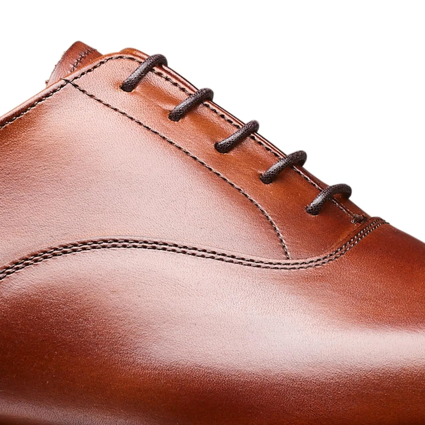 Connaught 2 Chestnut Burnished Calf (City Sole) Smart Leather Step
