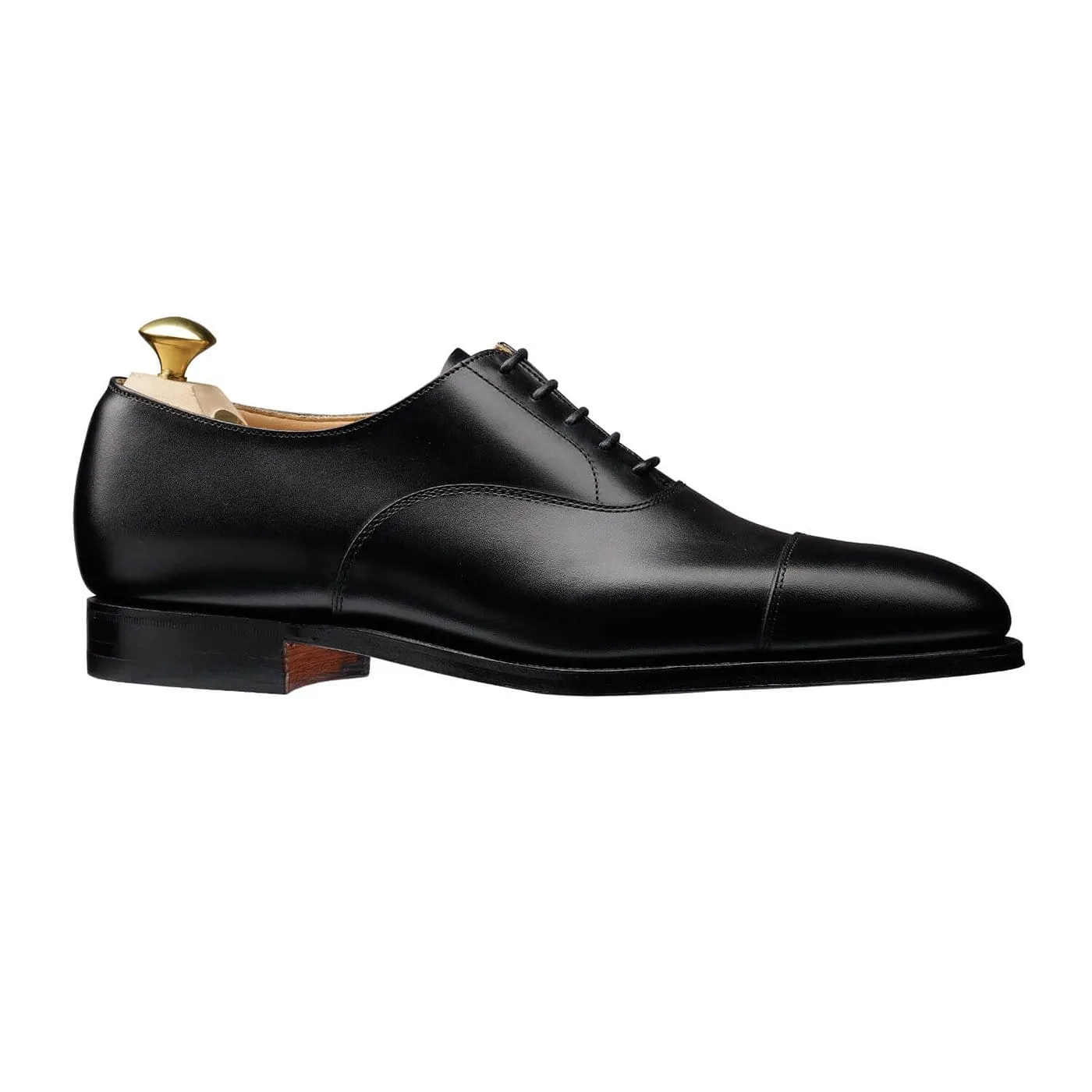 Connaught Black Calf (F Fitting) Travel Style Footwear Style