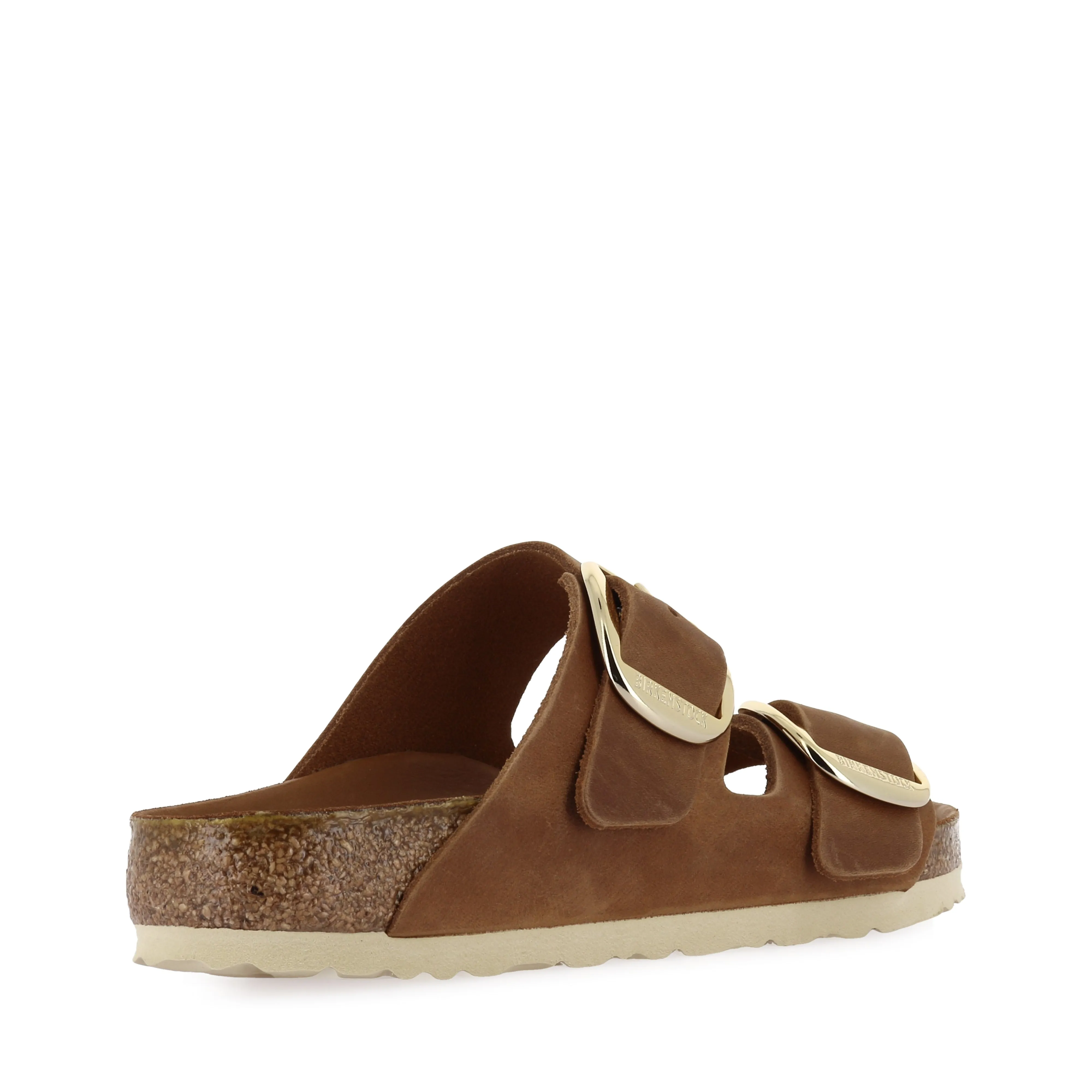ARIZONA BIG BUCKLE - COGNAC OILED LEATHER Comfortable