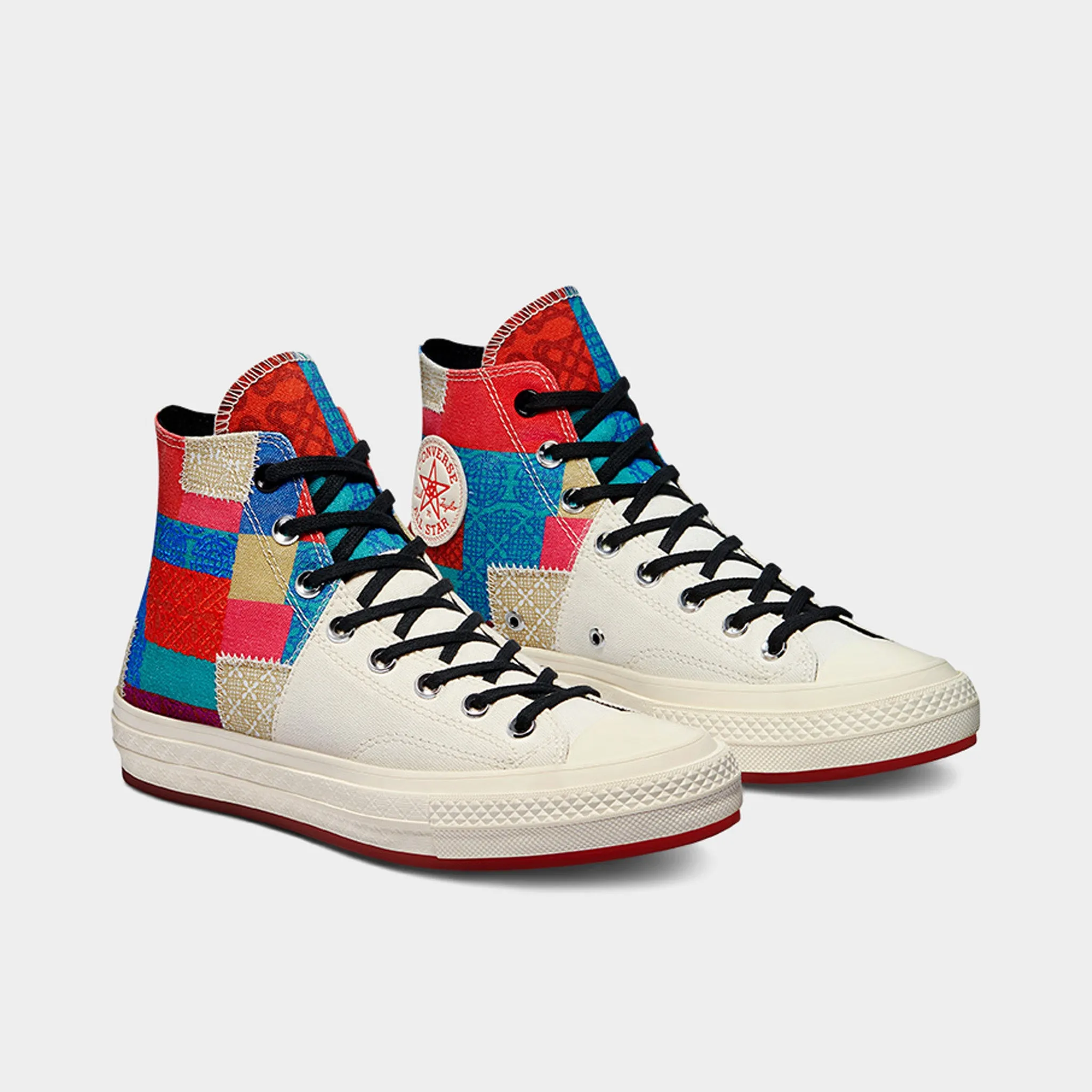 Outdoor shoes stylish men's options Converse CNY Chuck 70 Hi Egret / Chile Red