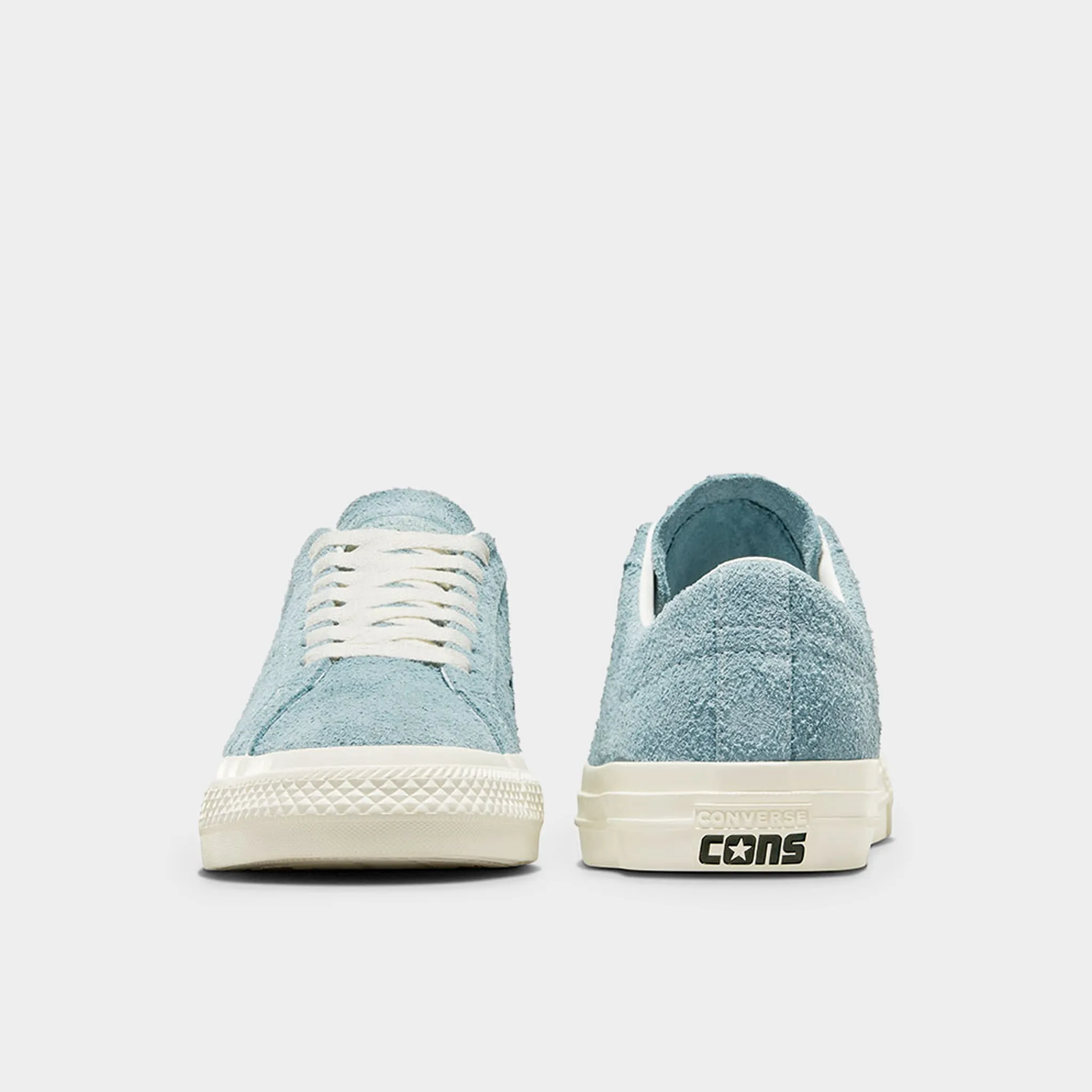Converse One Star Pro Shaggy Suede Low Cocoon Blue Office Worker