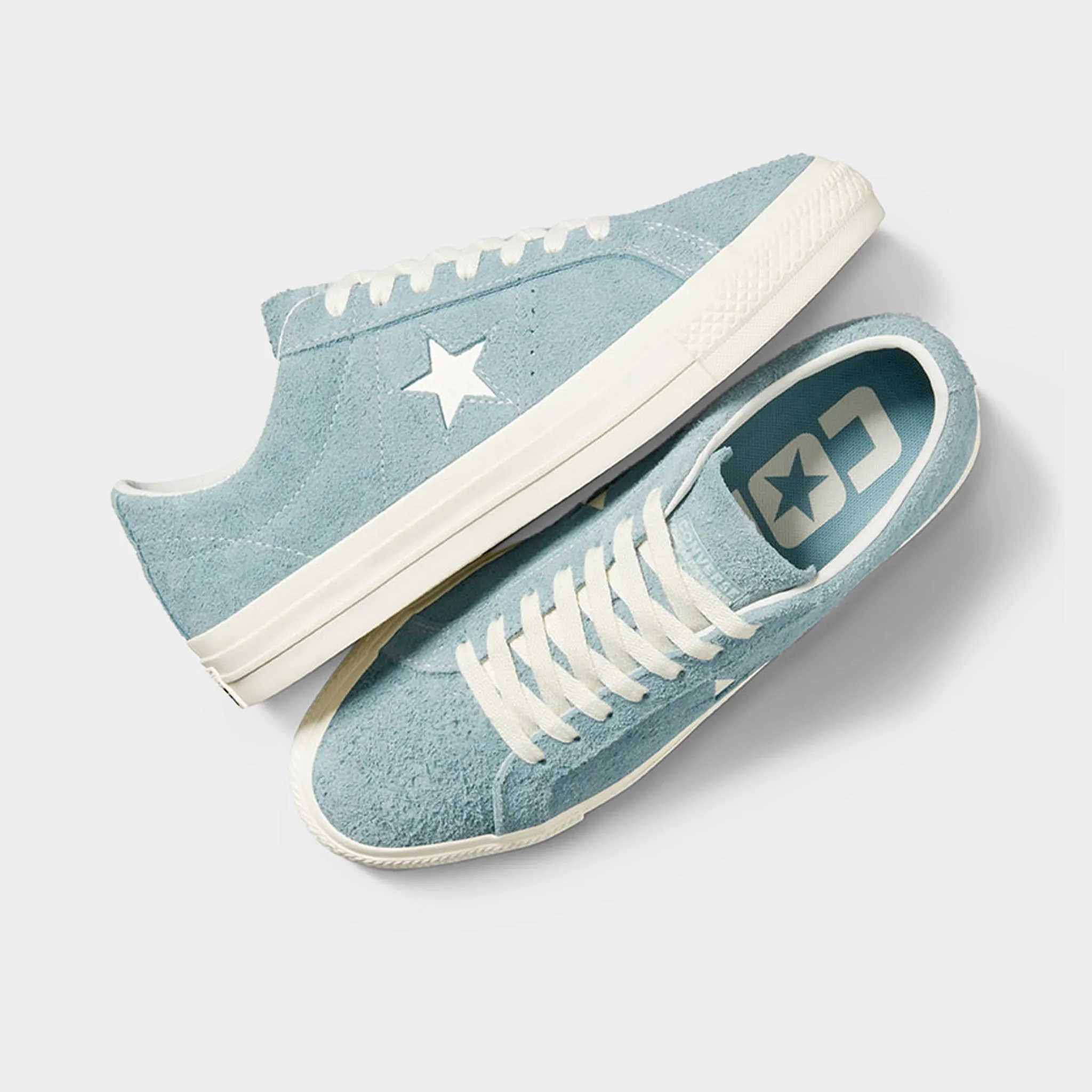 Converse One Star Pro Shaggy Suede Low Cocoon Blue suitable for beginners travel - style