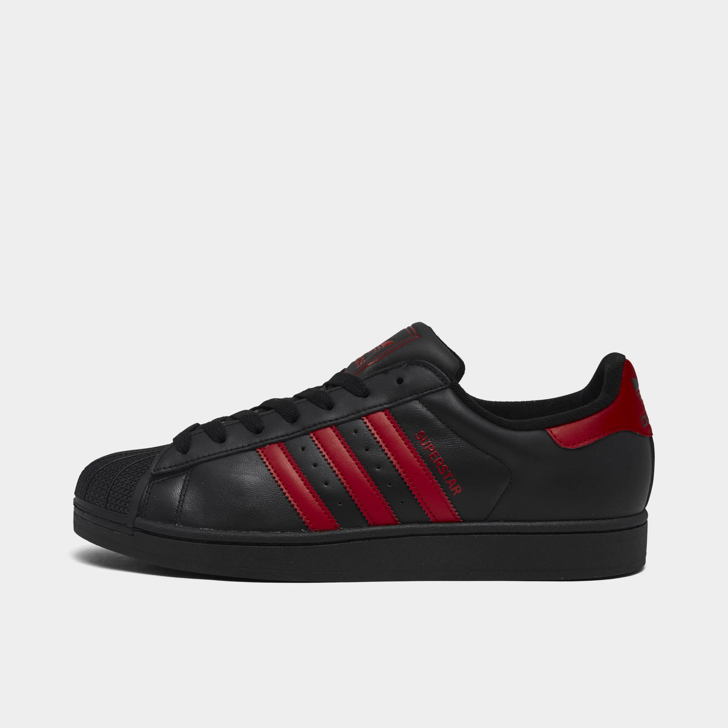 pattern adidas Superstar II Black / Red