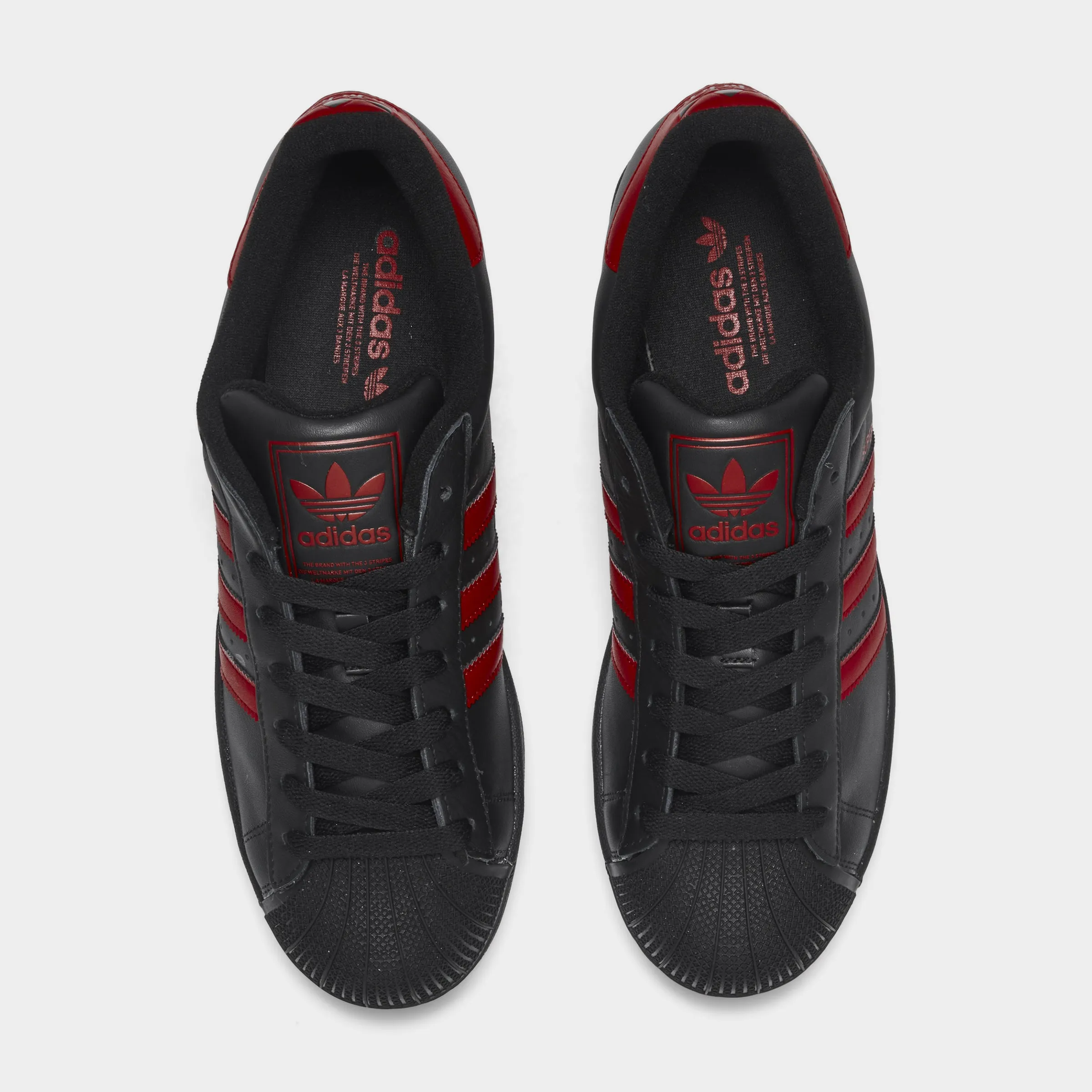 Supportive Choice City Runner adidas Superstar II Black / Red