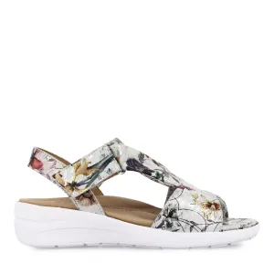 Sleek Casual Flats NAZLY 2 XW - WHITE FIELDS LEATHER