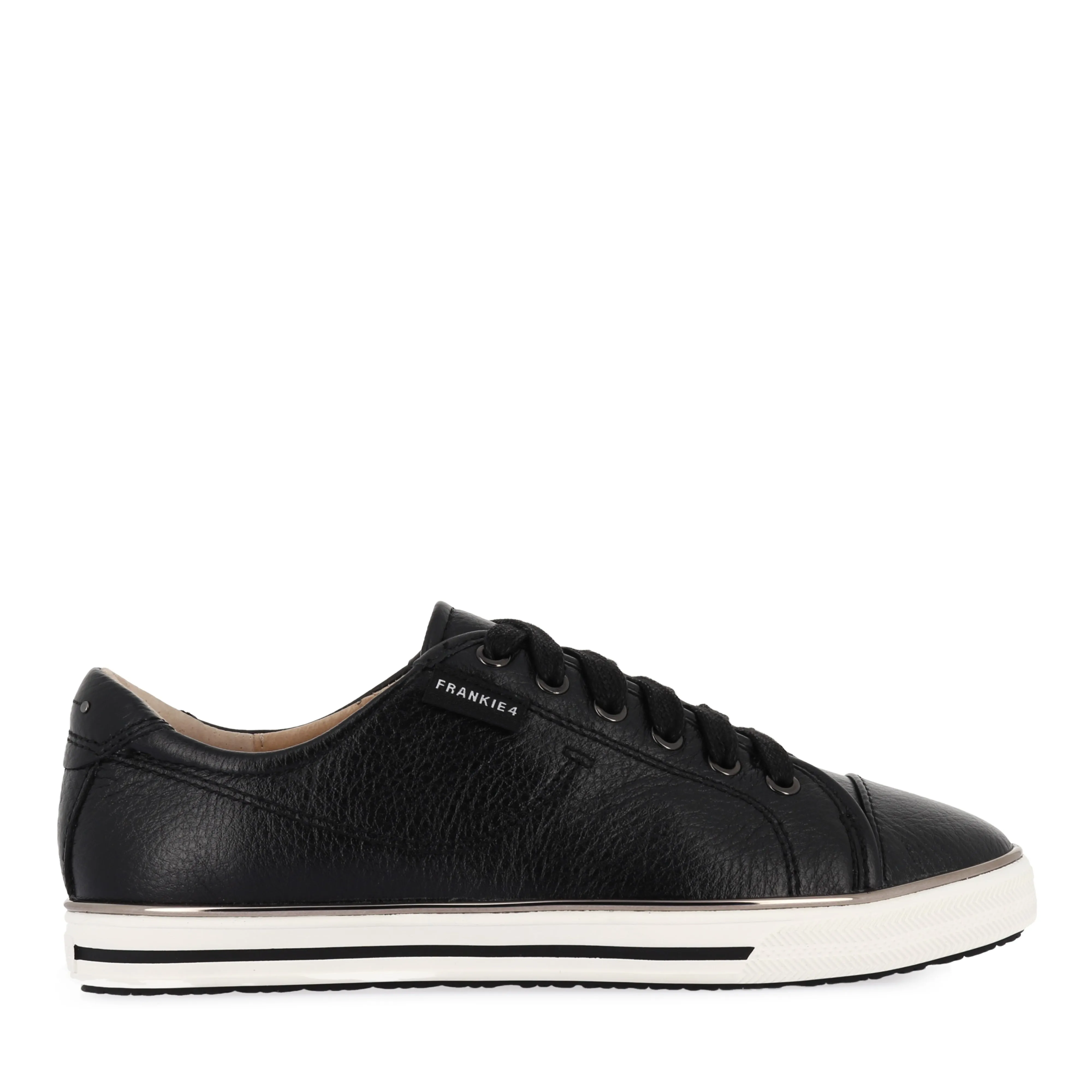 Comfortable Stretch NAT III - BLACK/WHITE LEATHER