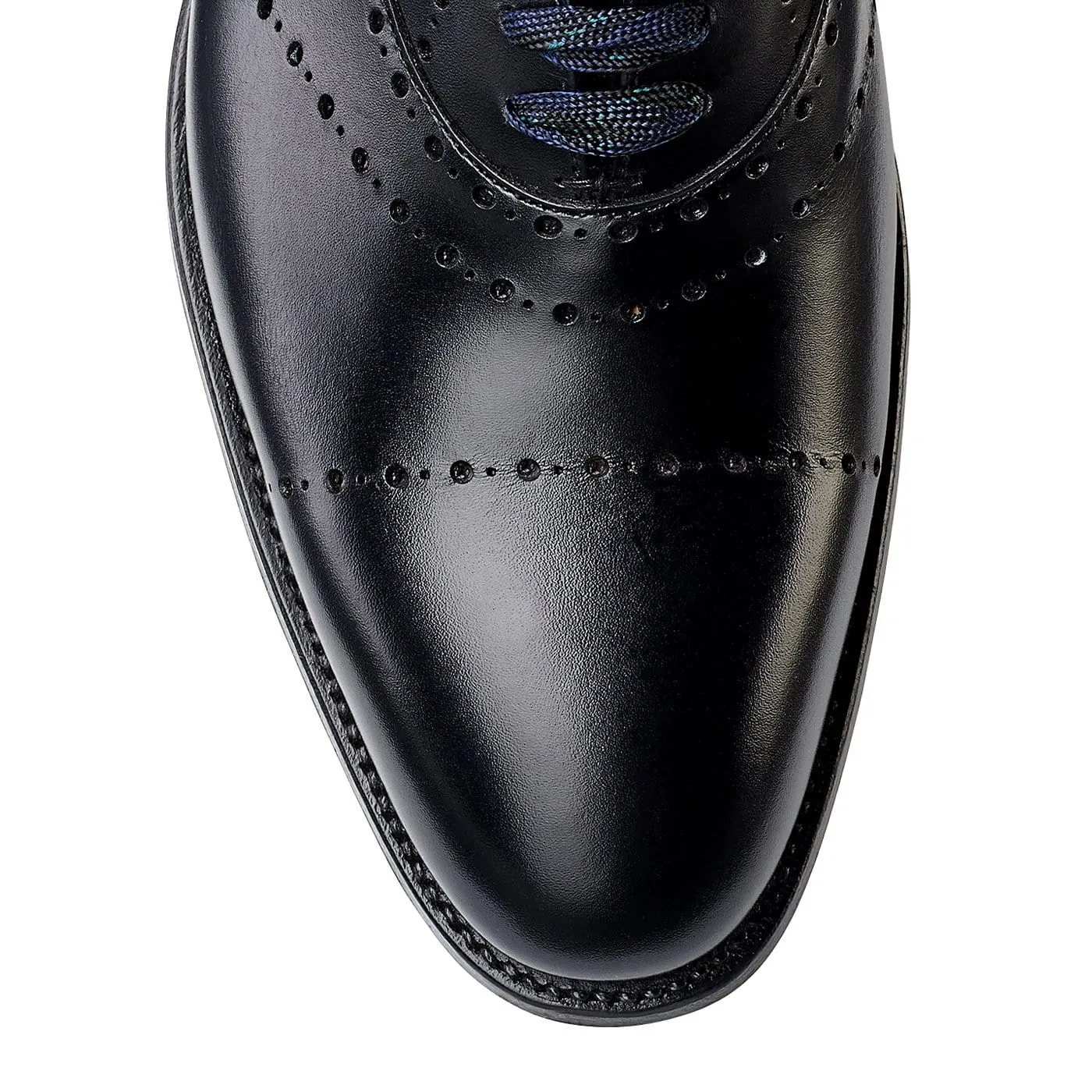 Cora Black Calf Sharp Shoes
