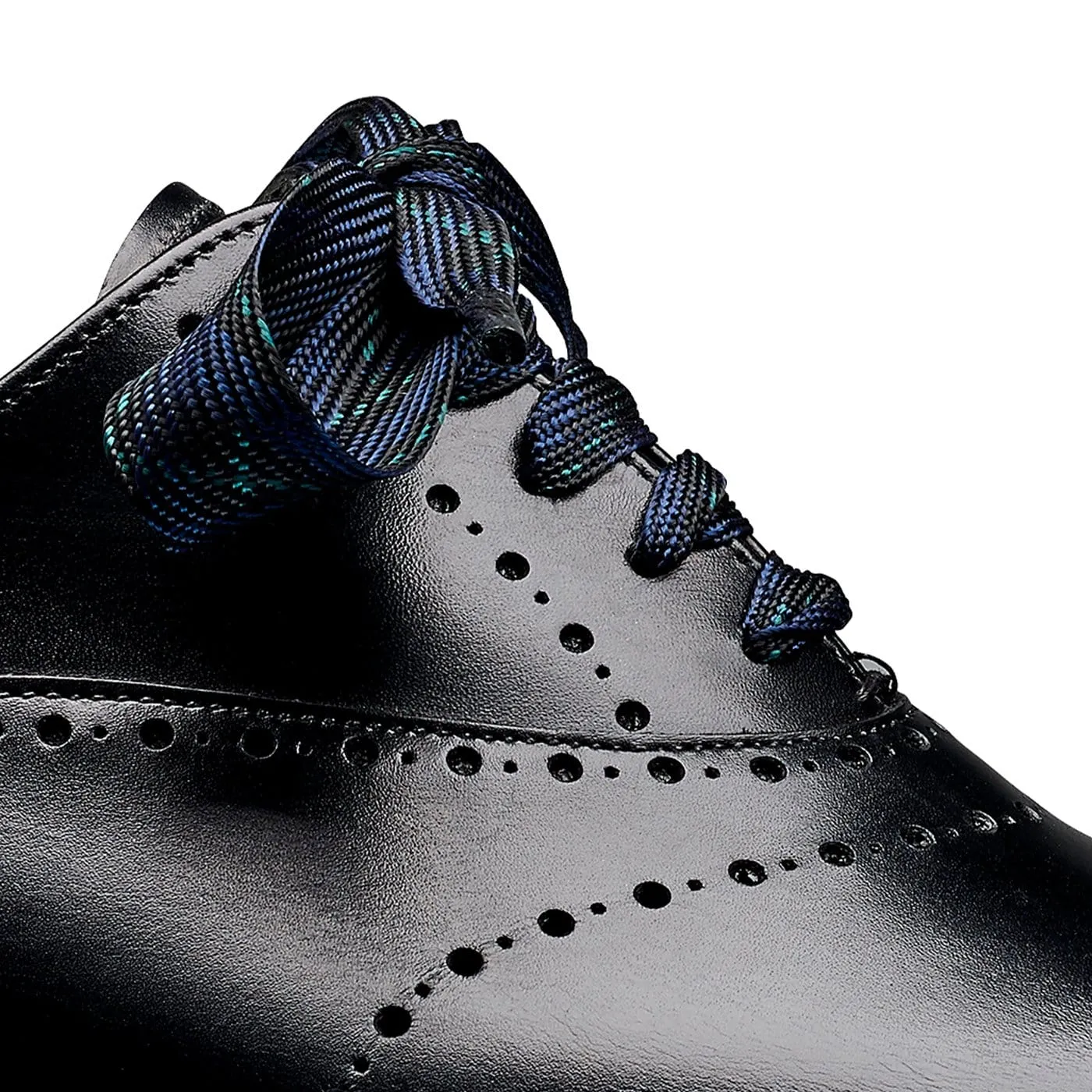 Cora Black Calf Heritage Style Oxfords