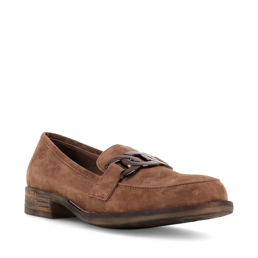 CORINA - LIGHT CHOC SUEDE Effortless Style