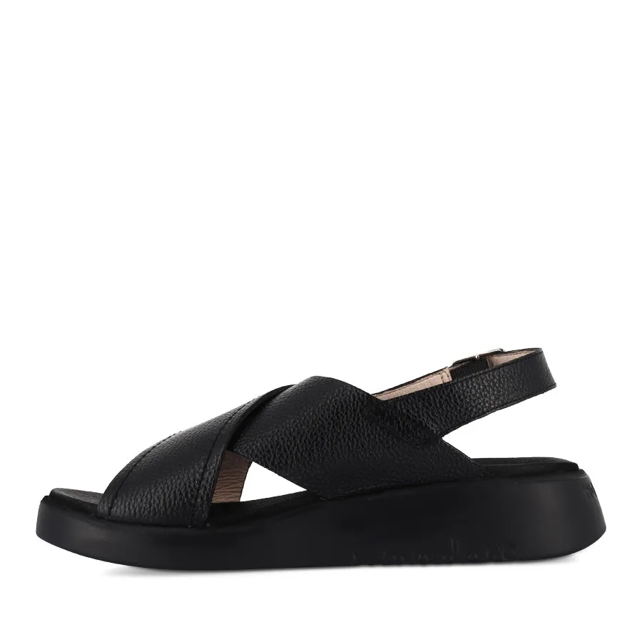 Thin Sole Comfortable All CORINNA C-4426 - BLACK LEATHER