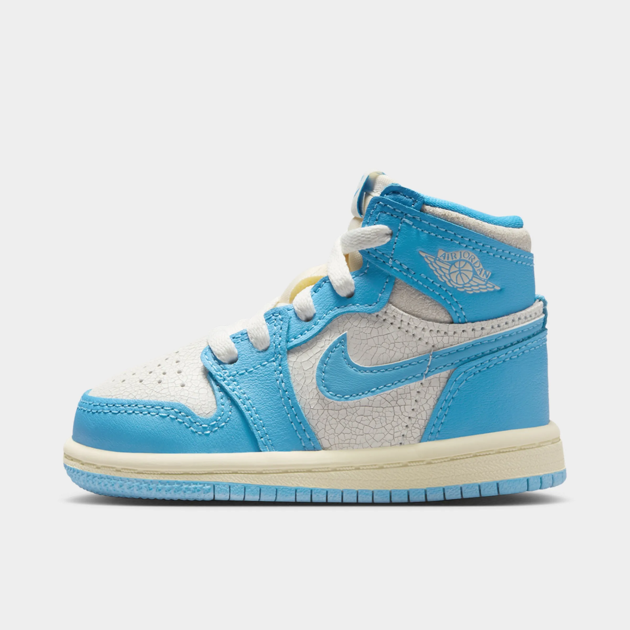 Jordan 1 Retro High OG TD Dark Powder Blue / Sail High Top Structure