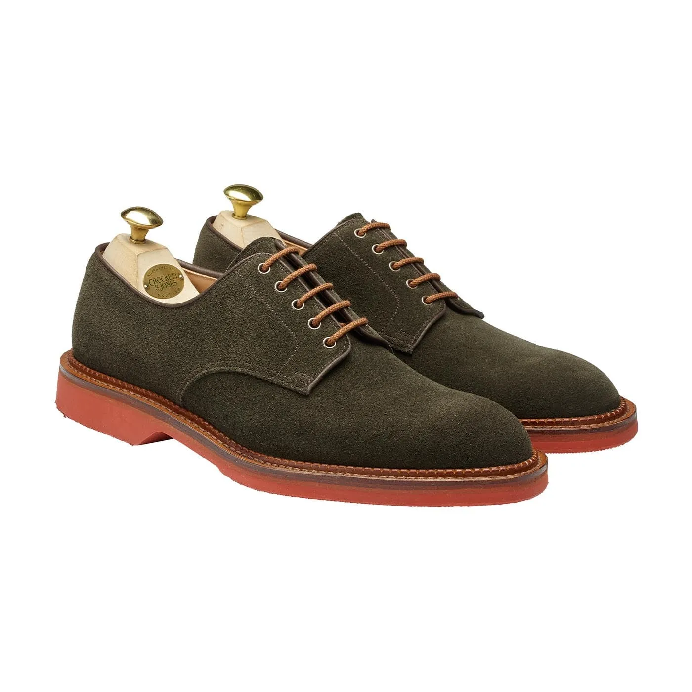 Cornell Earth Green Suede Open Path