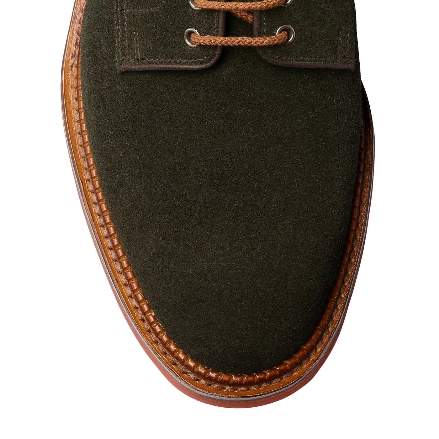 Cornell Earth Green Suede Soft