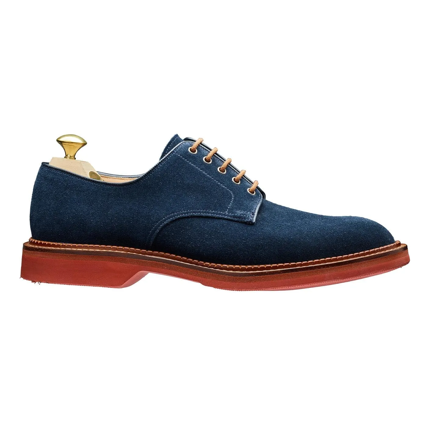Braided Detail Green Path Cornell Ocean Suede