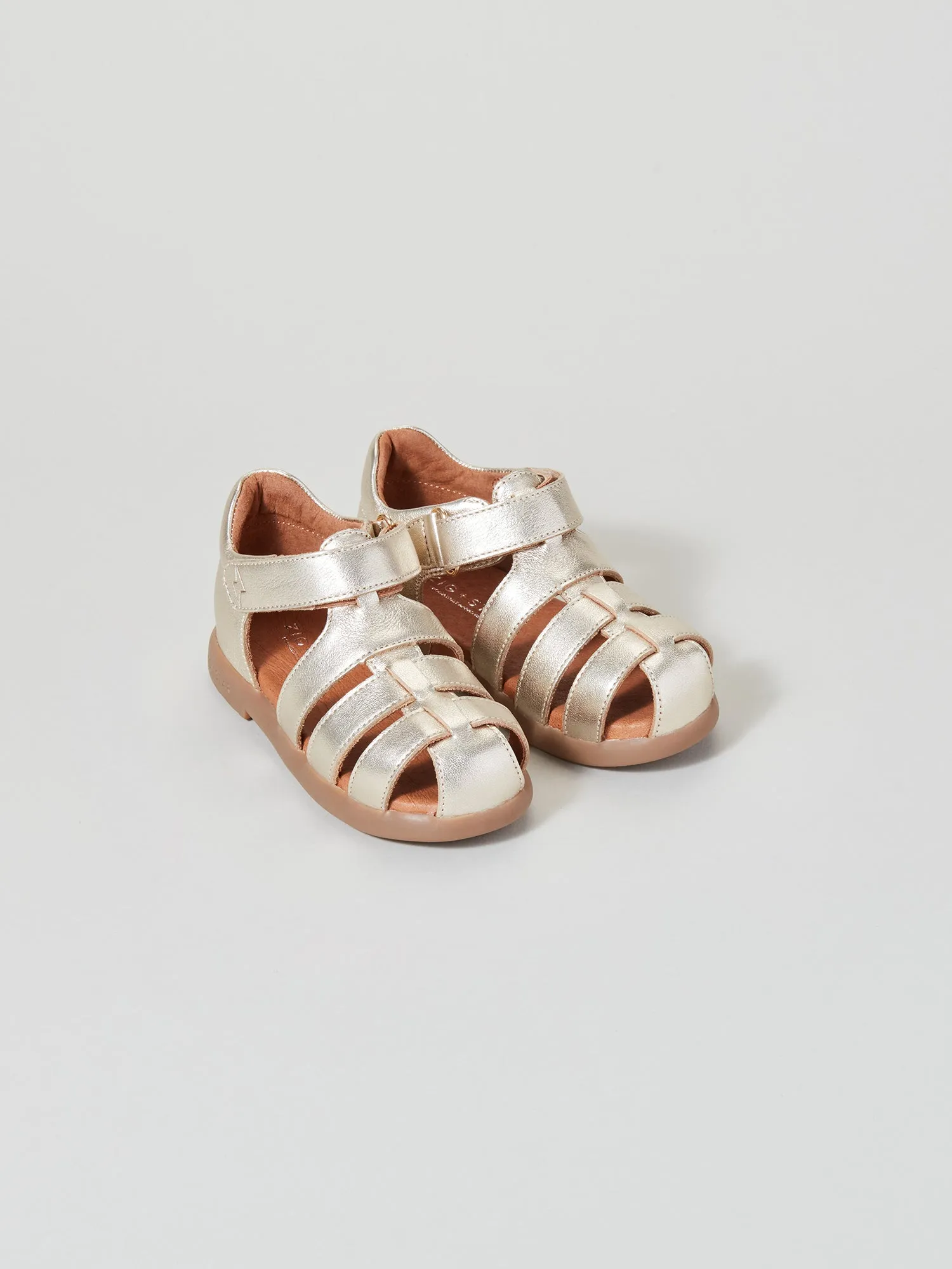 Cosmic Infant Closed-Toe Kids' Sandal Gold Dust Comfortable Vacation Footwear