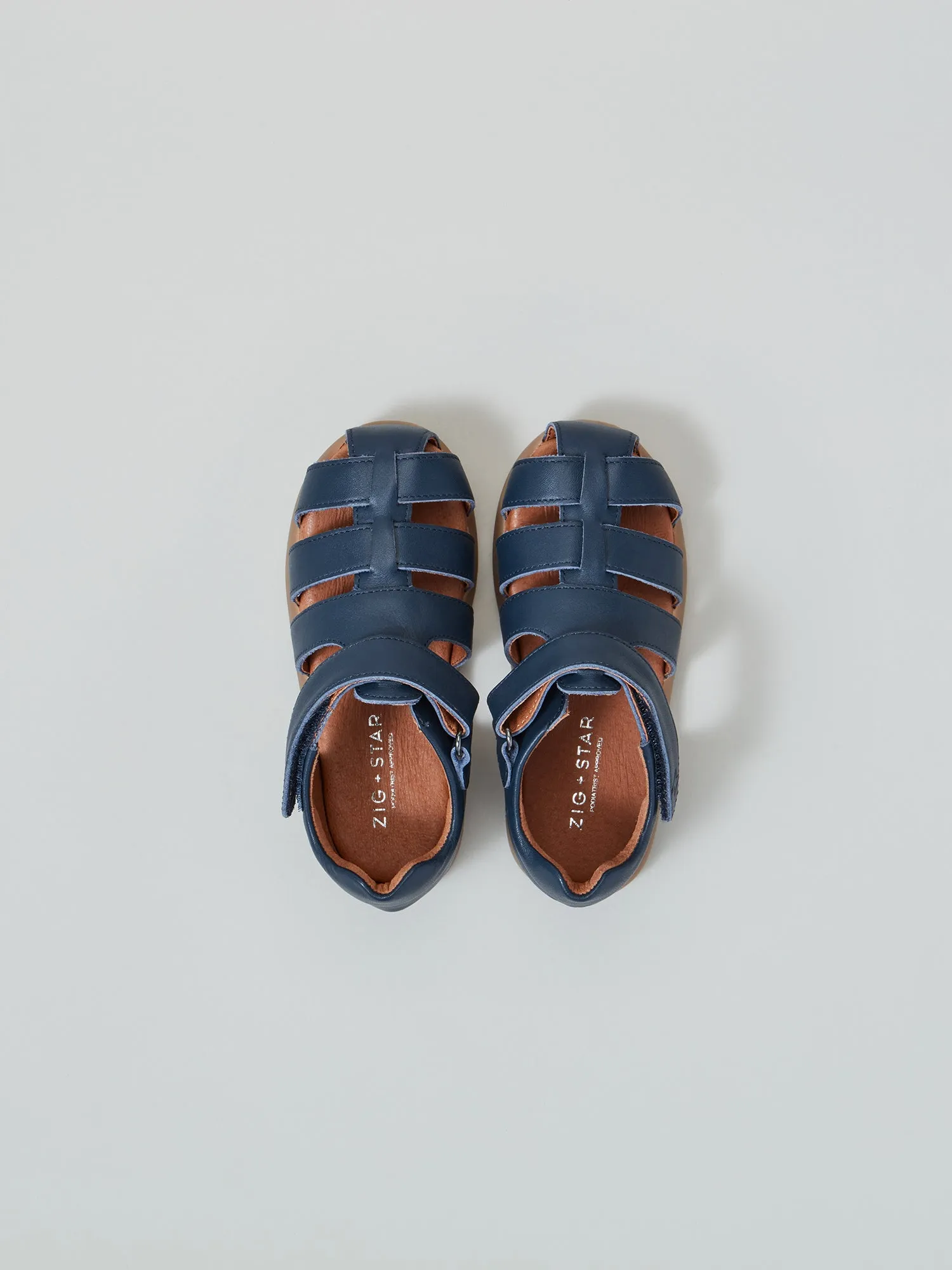 Lightweight Cosmic Infant Closed-Toe Sandal Navy