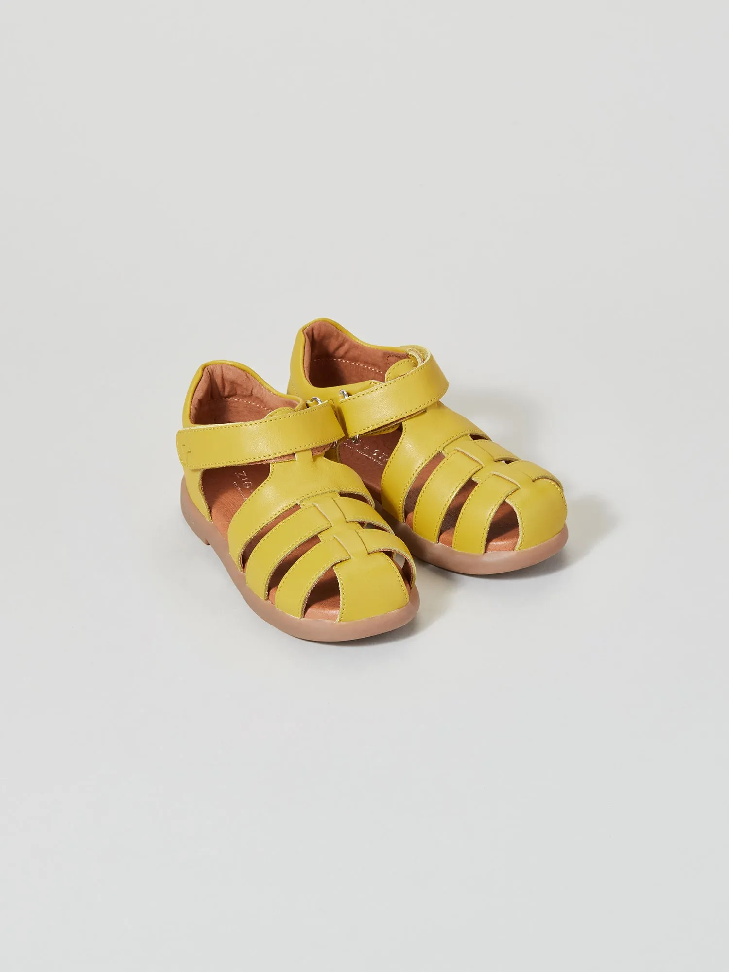 Match Easy Cosmic Infant Closed-Toe Sandal Yellow