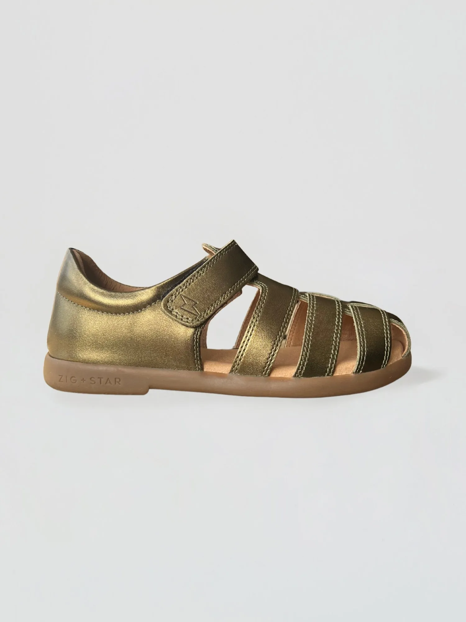 Cosmic Junior Closed-Toe Sandal Bronze Easy Choice