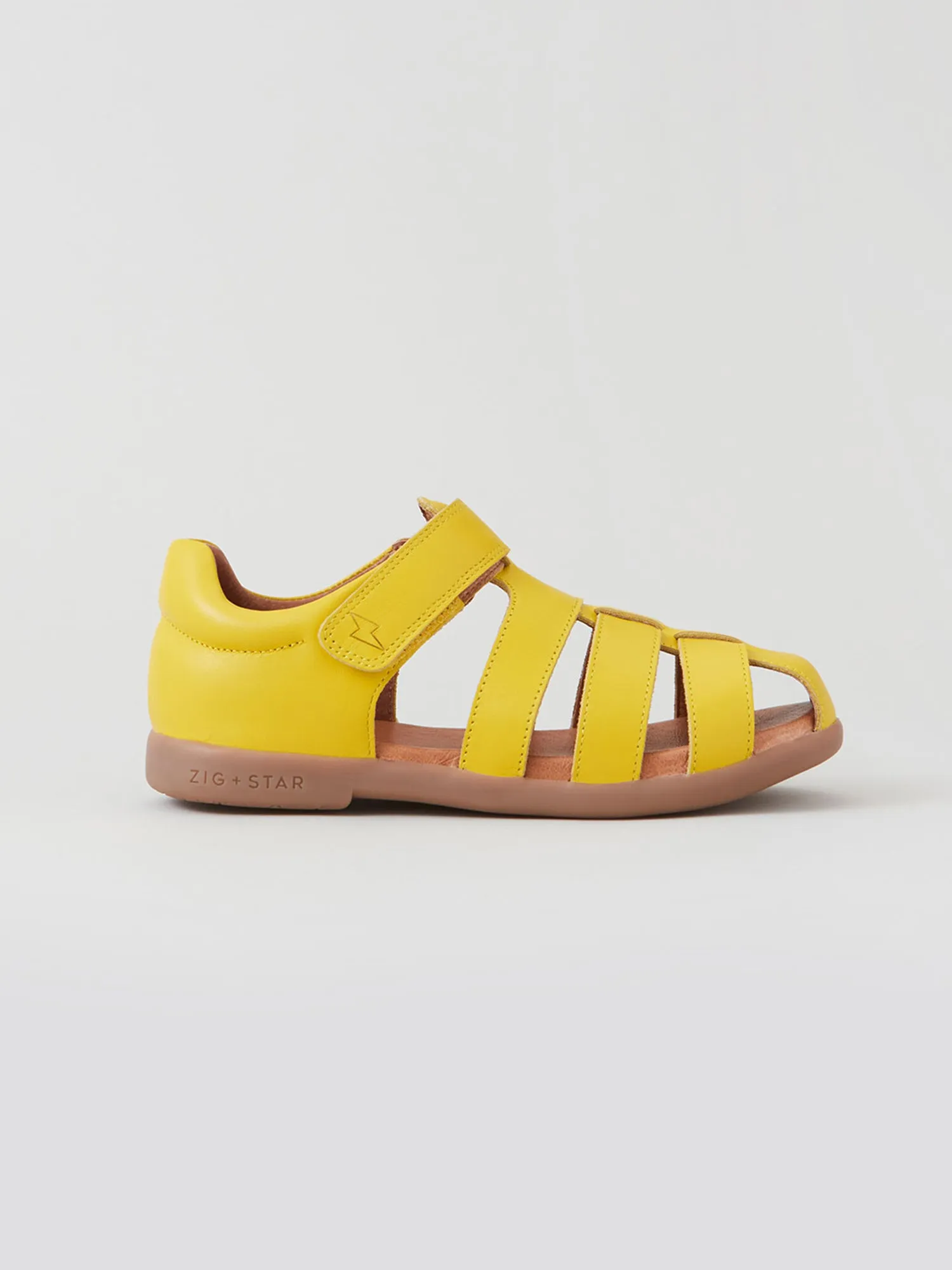 Flexible Grip Cosmic Junior Closed-Toe Sandal Yellow
