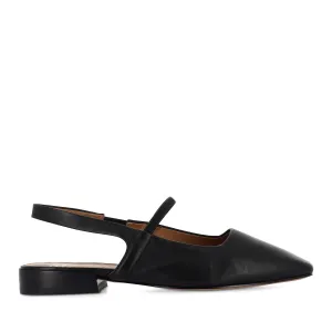 SONU - BLACK LEATHER Everyday Comfort Shoes