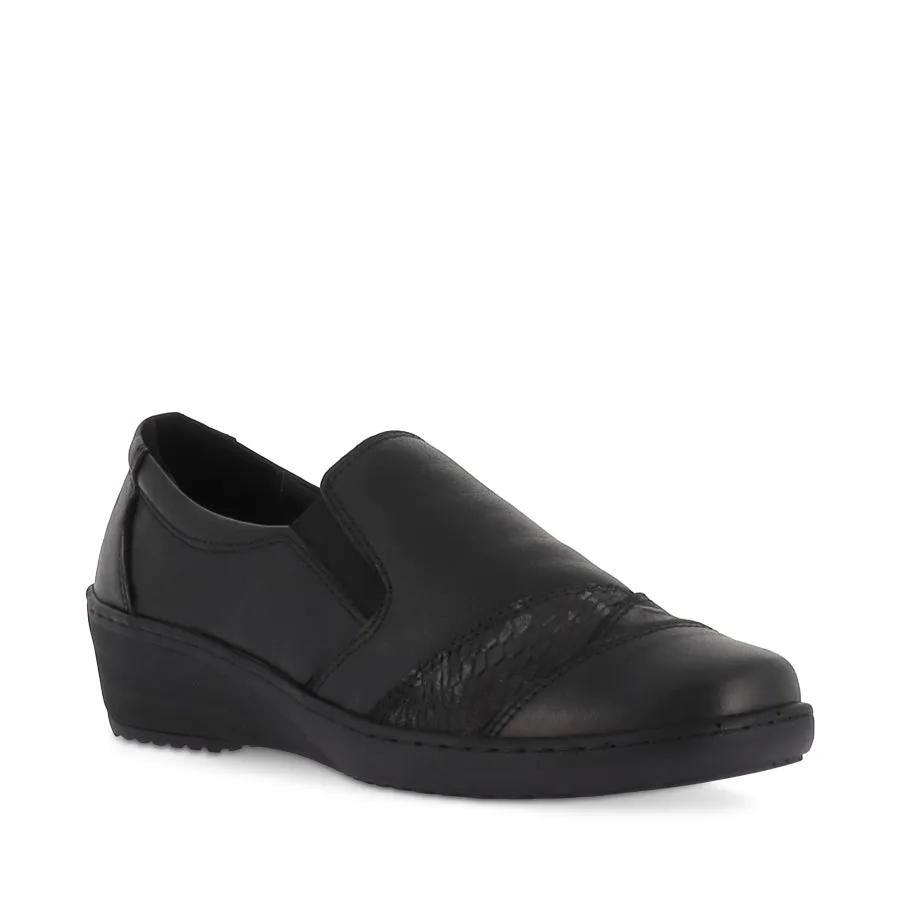 CP736-18 - BLACK LEATHER Walk Strong