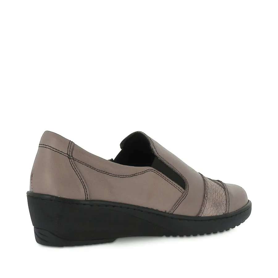 CP736-18 - TAUPE LEATHER City Dawn Sole Guard