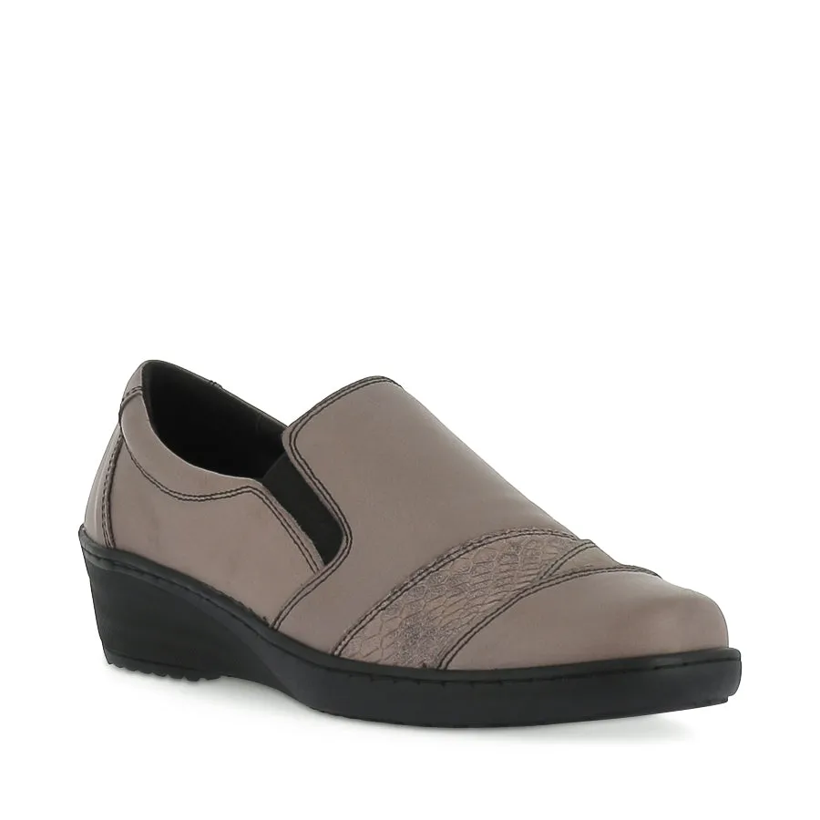 Effortless Fit CP736-18 - TAUPE LEATHER