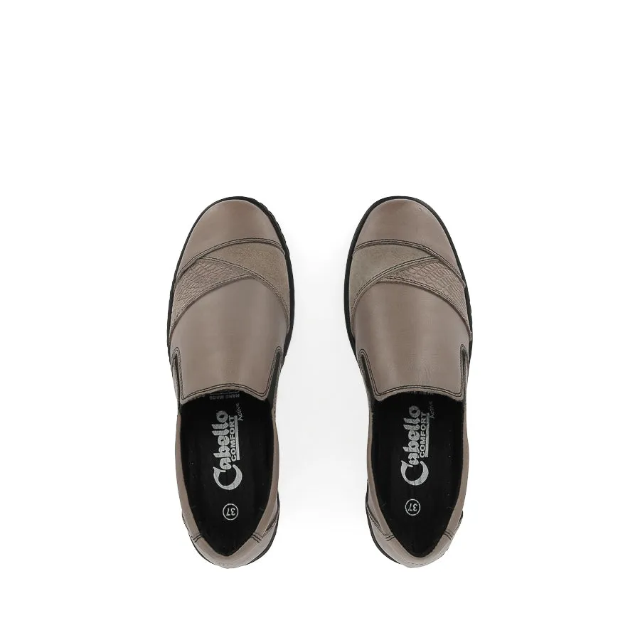 CP736-18 - TAUPE LEATHER Summer Footwear
