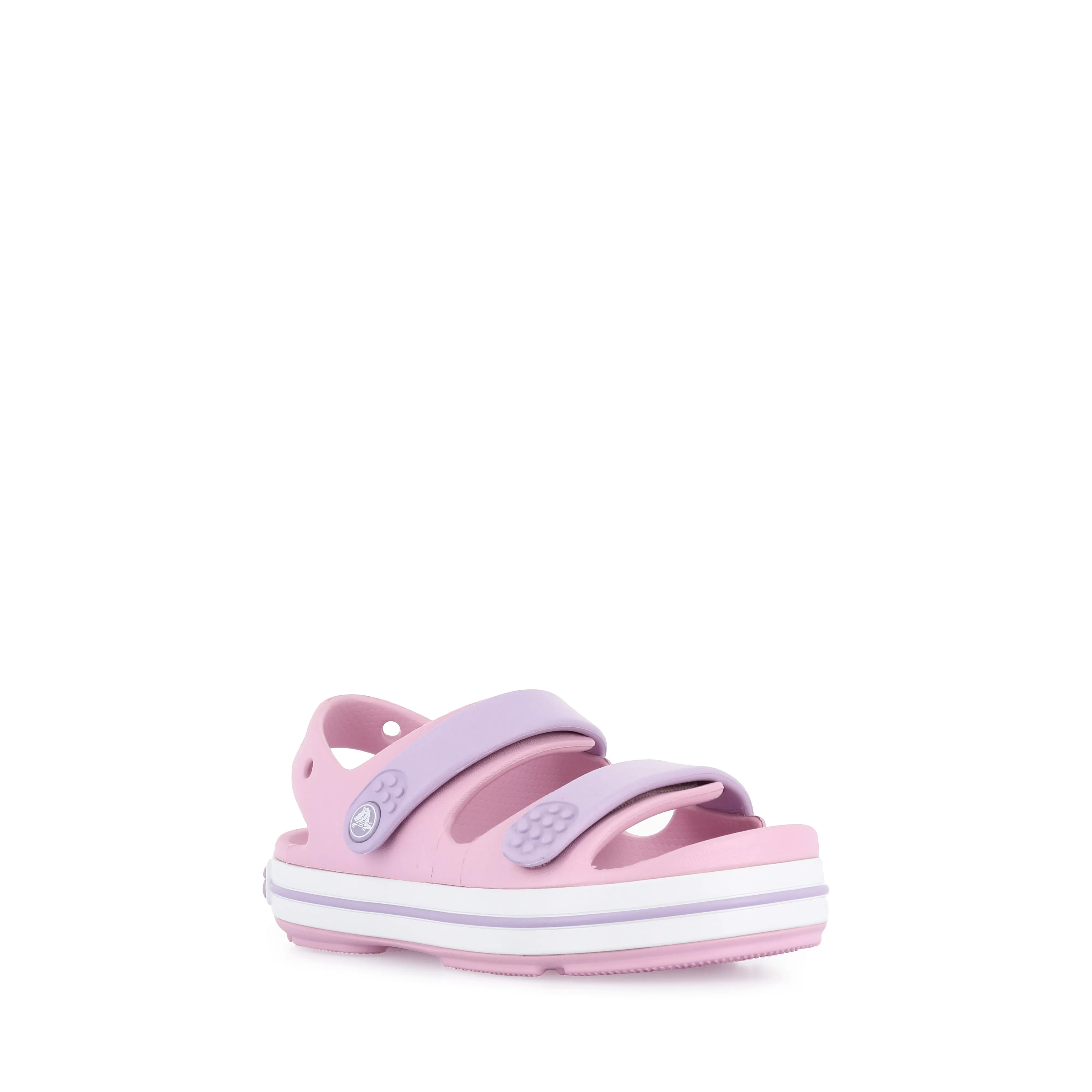 Light Outdoor Shoes Chic Sandals for Vacation CROCBAND CRUSIER SANDAL KIDS - BALLERINA/LAVENDER