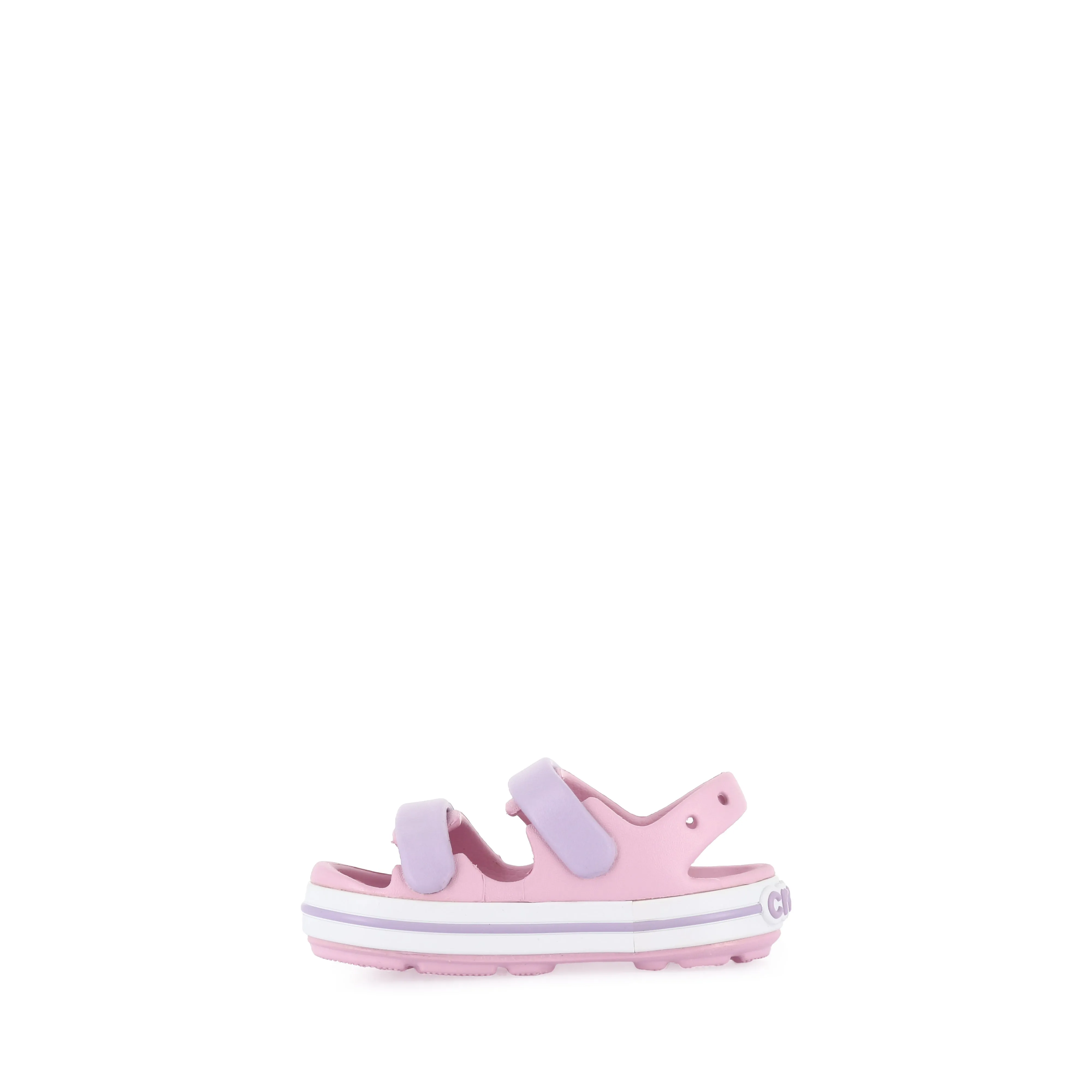 CROCBAND CRUSIER SANDAL TODDLER - BALLERINA/LAVENDER Minimal Weight Light Slip-on Shoes