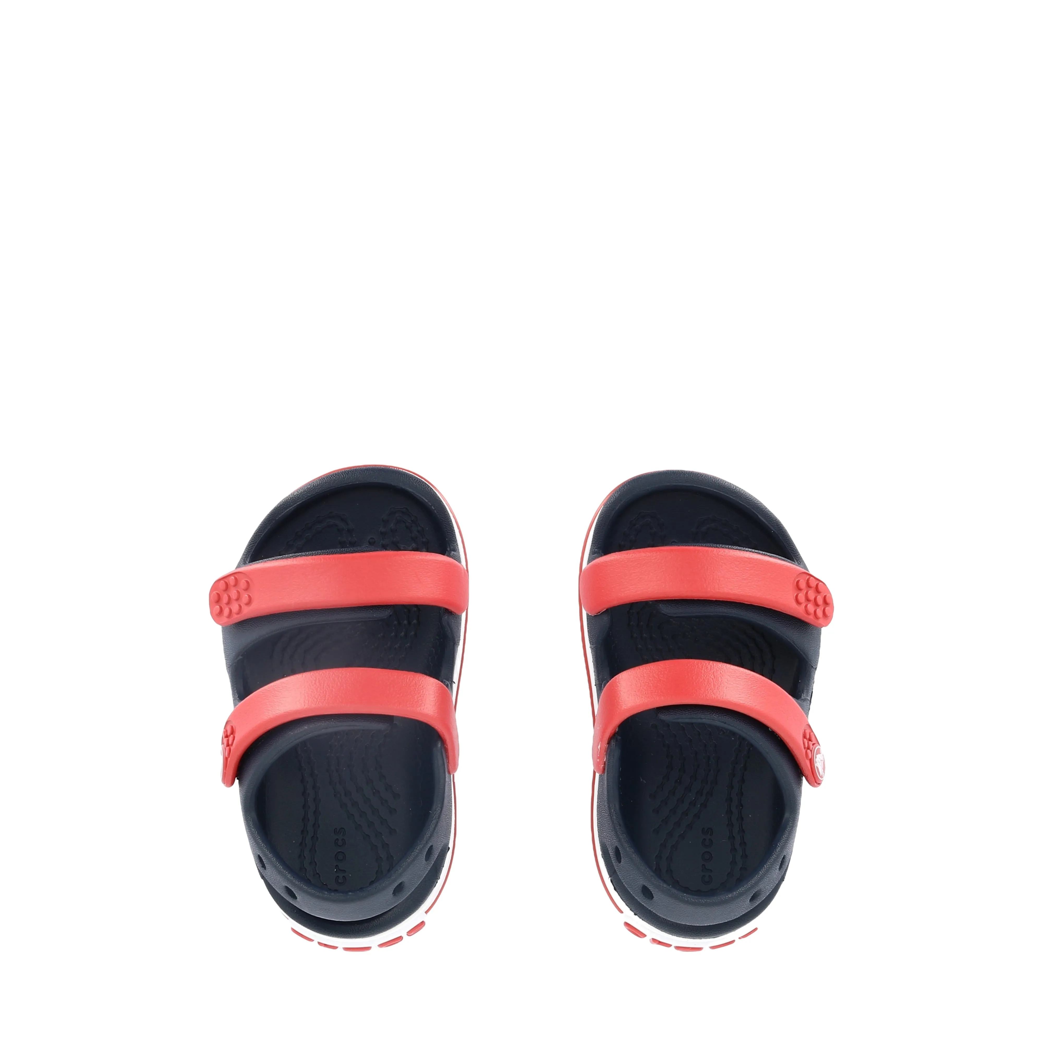Purple Soft CROCBAND CRUSIER SANDAL TODDLER - NAVY/VARSITY RED
