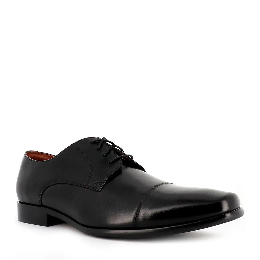 Power Steps Stylish Slip-Ons CROSS EE - BLACK LEATHER