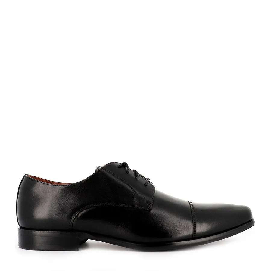 Medallion Perforation Party Ease CROSS EE - BLACK LEATHER