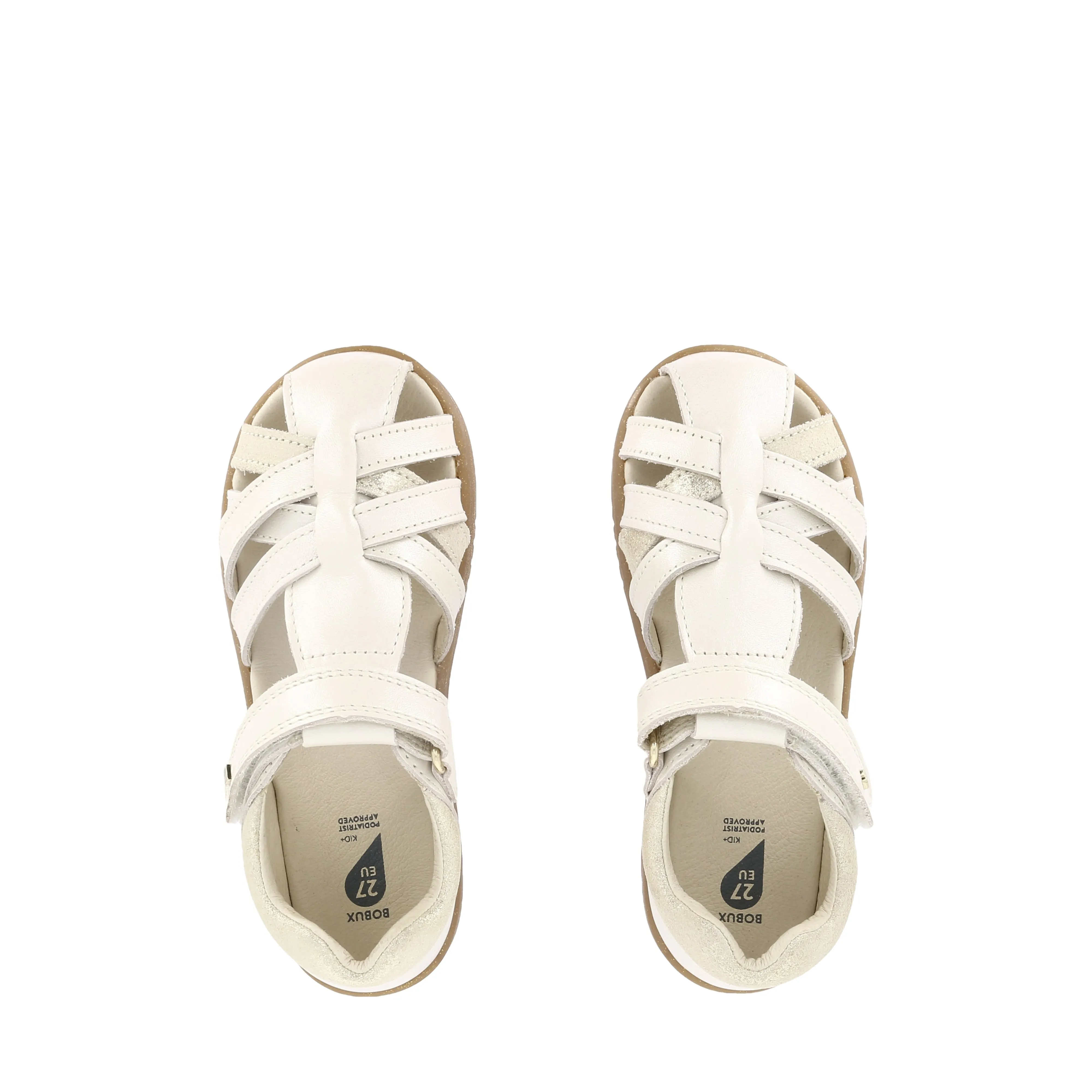 Boho Mood Durable Construction CROSS JUMP KID  - MOON PEARL LEATHER
